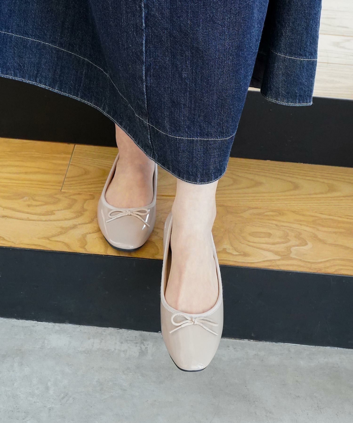 生活防水!晴雨兼用バレエシューズ/レインシューズ/レインパンプス 一部4月中旬・5月中旬入荷予定