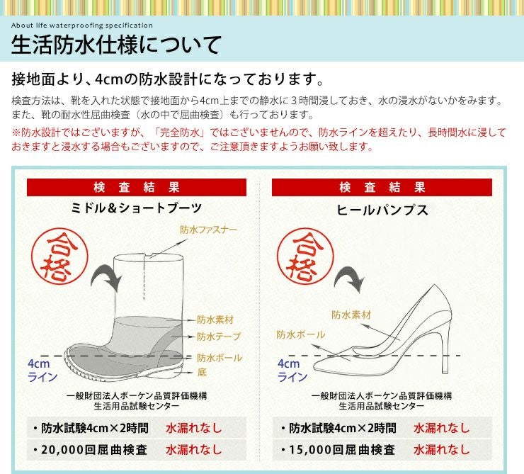 生活防水！晴雨兼用バレエシューズ/レインシューズ/レインパンプス 一部4月中旬・5月中旬入荷予定