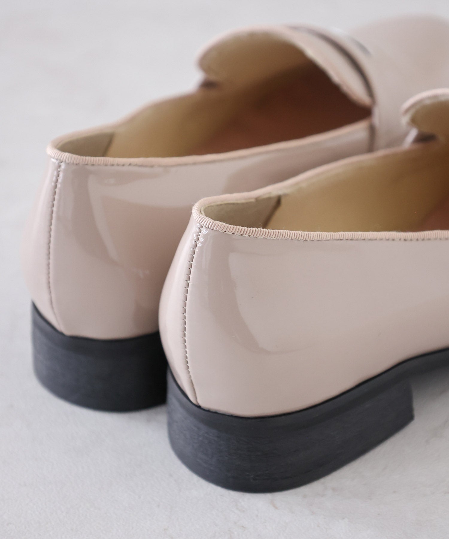 生活防水！晴雨兼用コインローファーパンプス/レインシューズ/レインパンプス