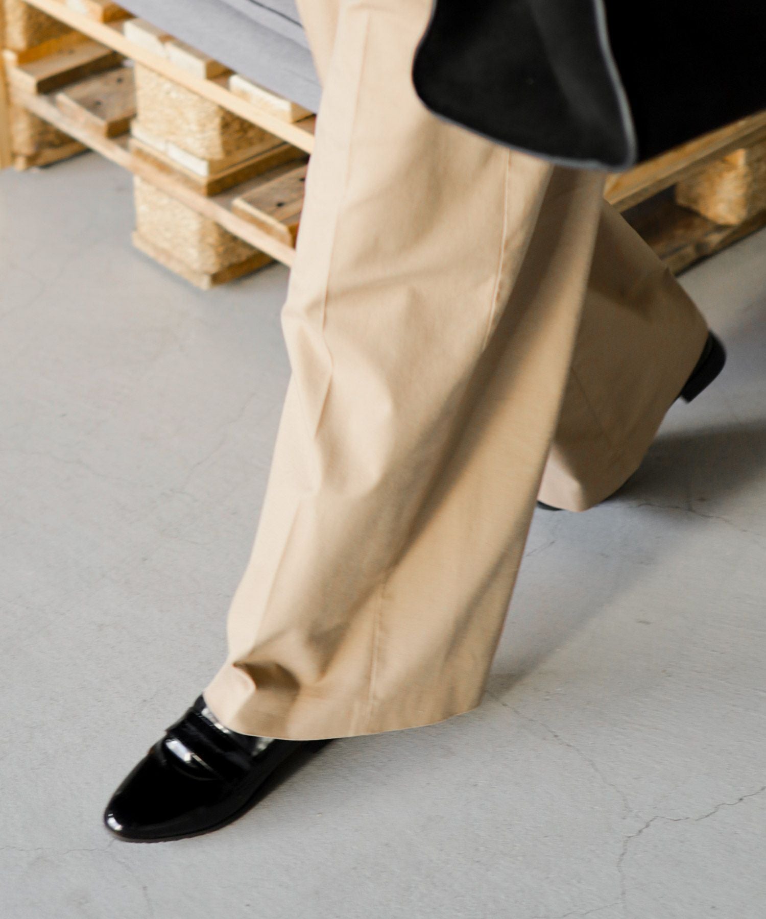 生活防水！晴雨兼用コインローファーパンプス/レインシューズ/レインパンプス 一部4月中旬入荷予定