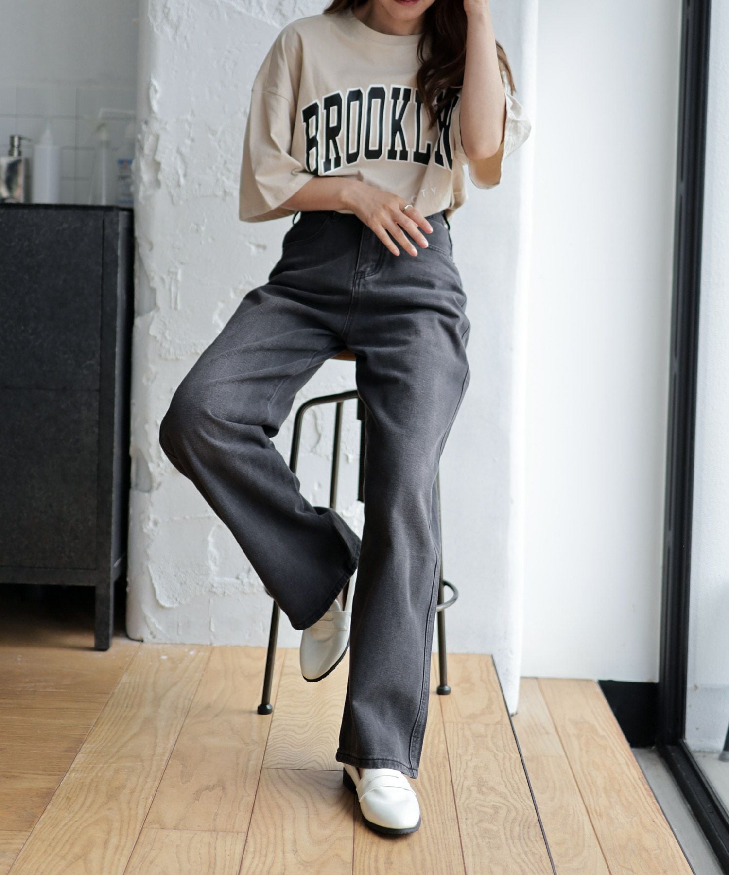 生活防水!晴雨兼用コインローファーパンプス/レインシューズ/レインパンプス 一部4月中旬入荷予定