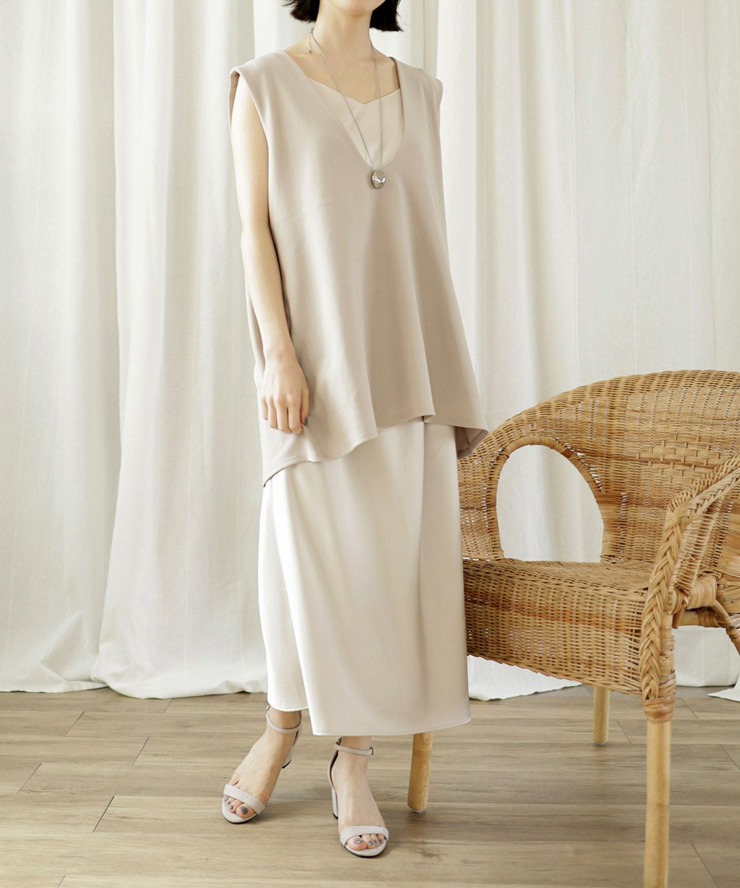 6.5cmチャンキーヒールのワンストラップサンダル/ふわふわクッションインソールと屈曲するアウトソールで機能性バツグン 一部3月末頃入荷予定