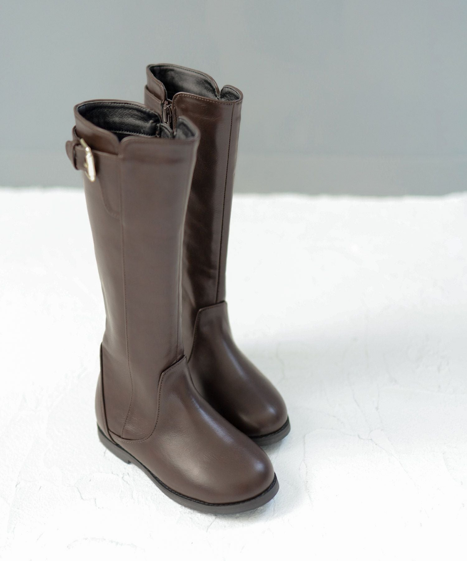 ママとお揃い！キッズ用ジョッキーロングブーツ▲返品不可