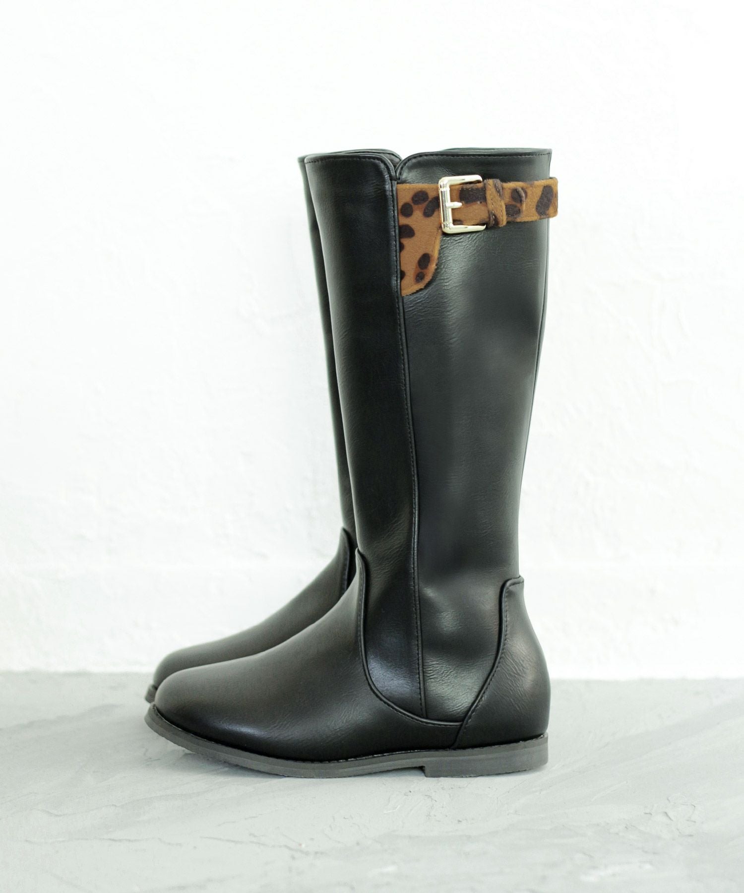 ママとお揃い!キッズ用ジョッキーロングブーツ▲返品不可