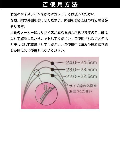 ニオイ対策にデオドラントインソール【返品・交換不可】【4セットまでゆうパケット可】