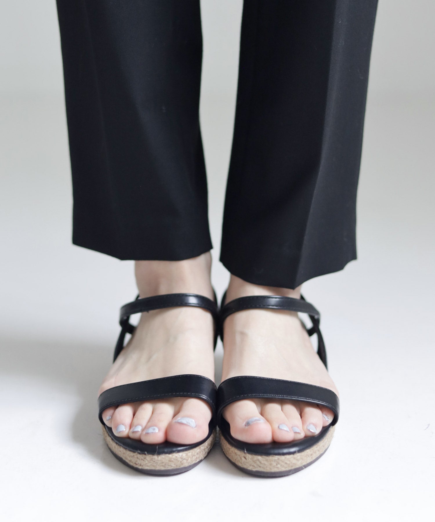 ローヒールウエッジソールサンダル/リラックスサンダル 一部3月下旬入荷予定