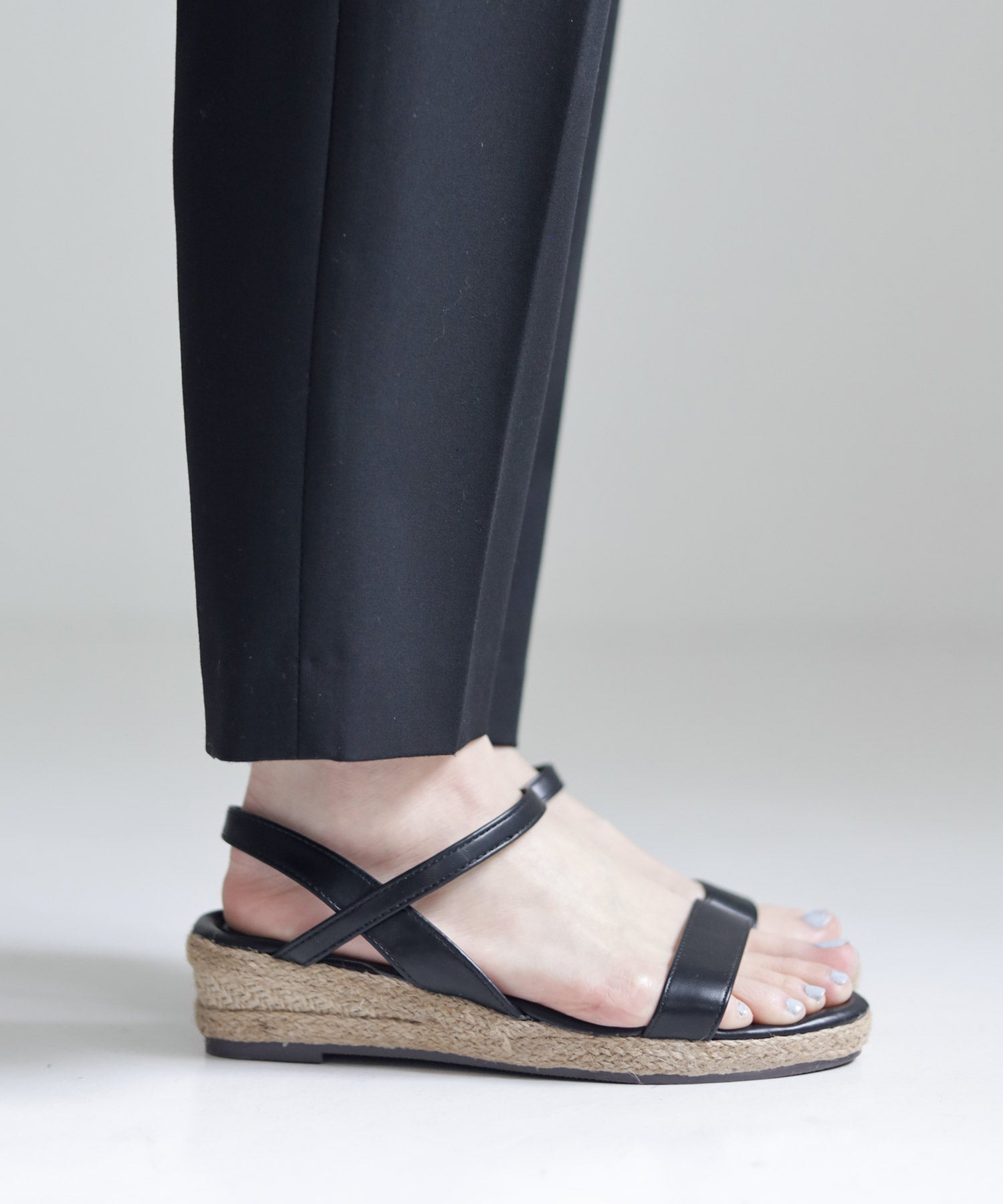 ローヒールウエッジソールサンダル/リラックスサンダル 一部3月下旬入荷予定
