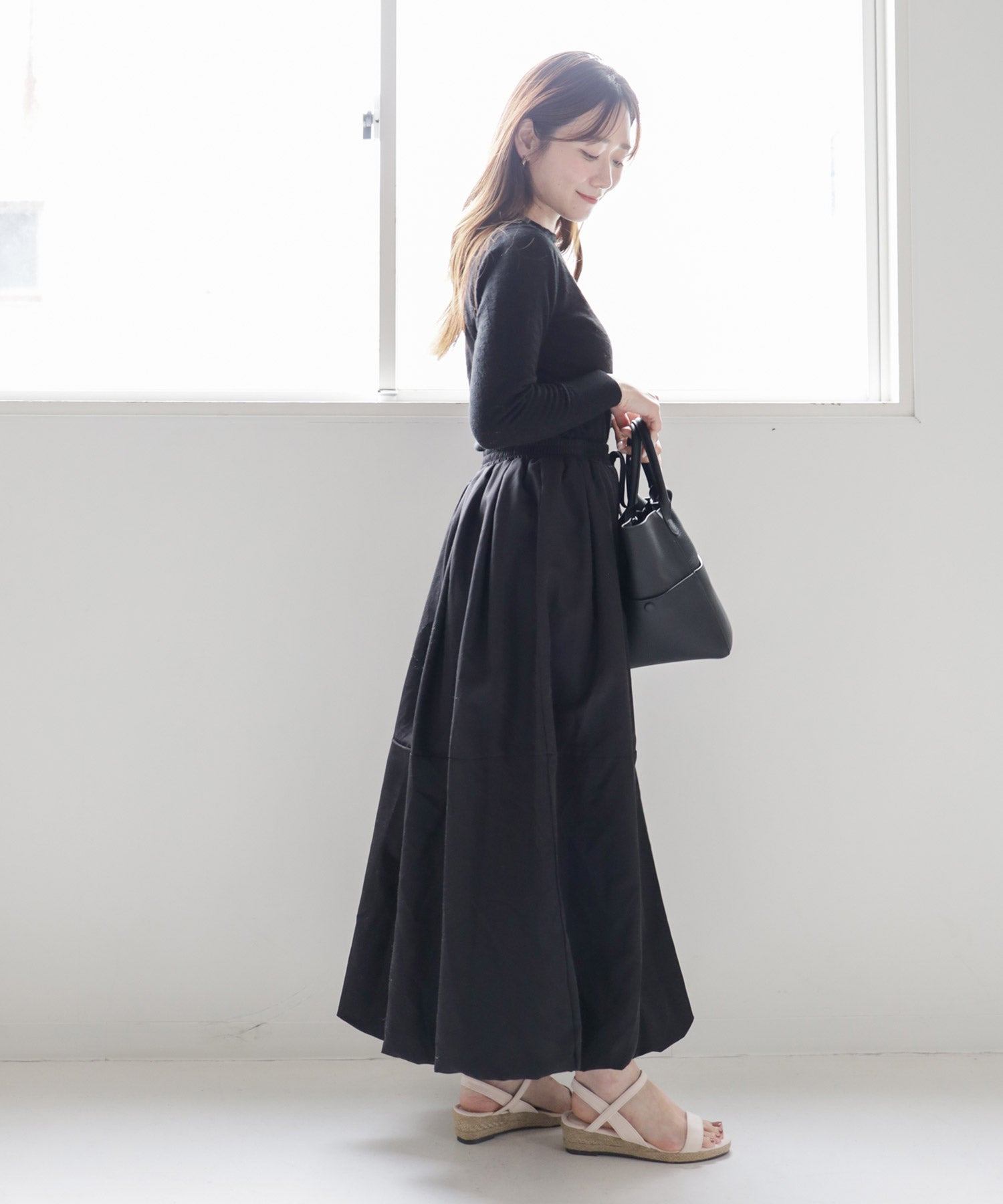 ローヒールウエッジソールサンダル/リラックスサンダル 一部3月下旬入荷予定