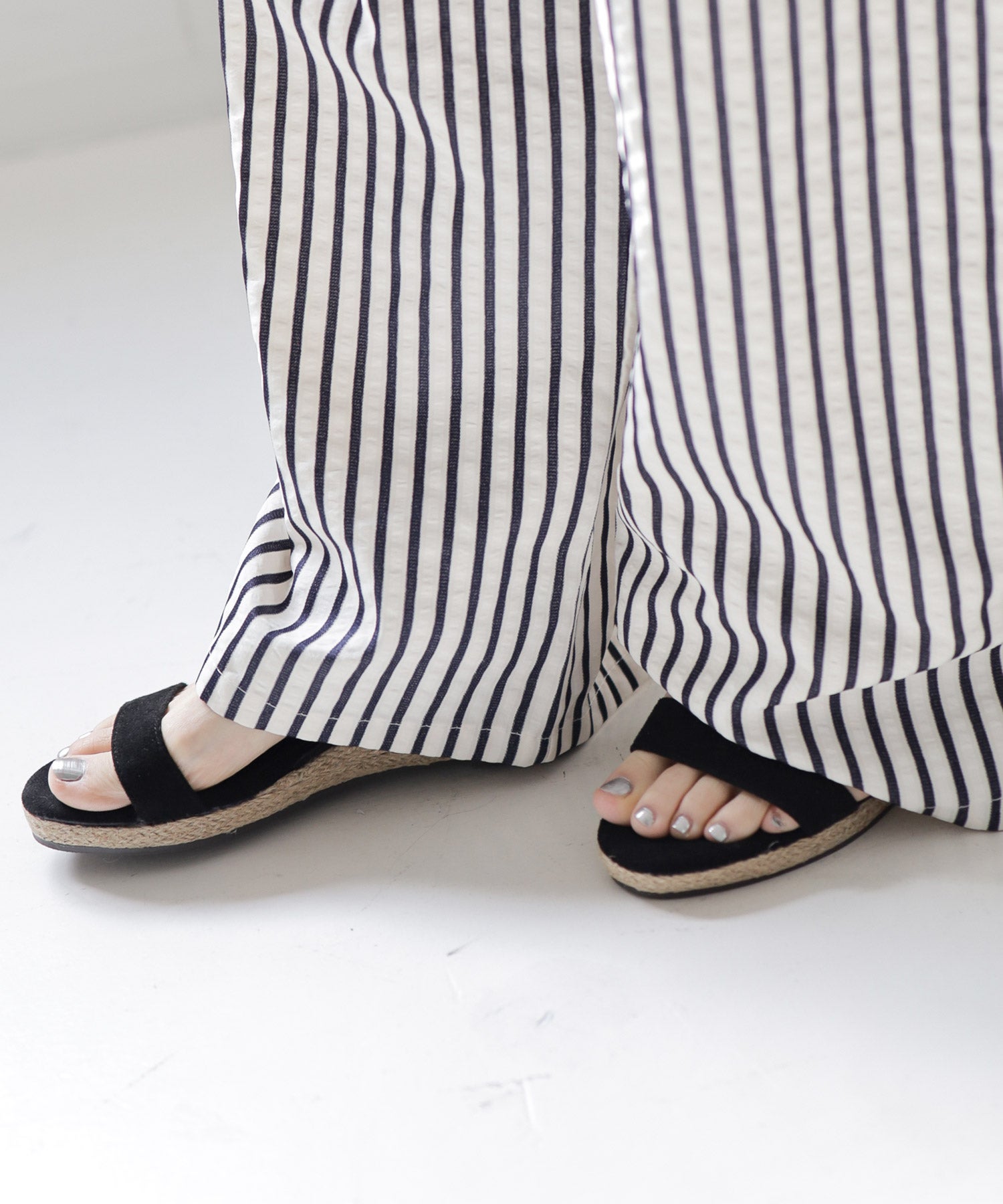 ローヒールウエッジソールサンダル/リラックスサンダル 一部3月下旬入荷予定