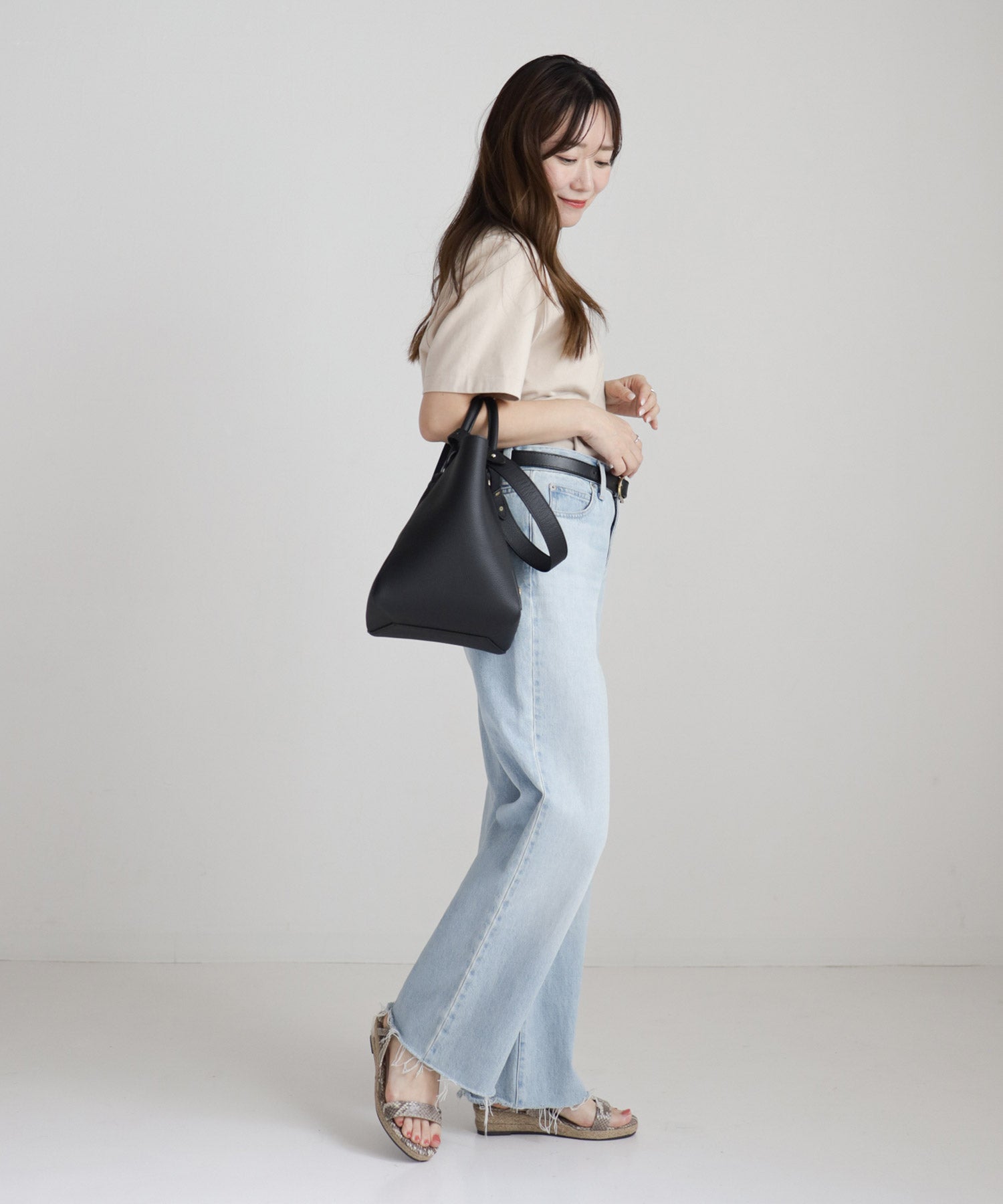 ローヒールウエッジソールサンダル/リラックスサンダル 一部3月下旬入荷予定