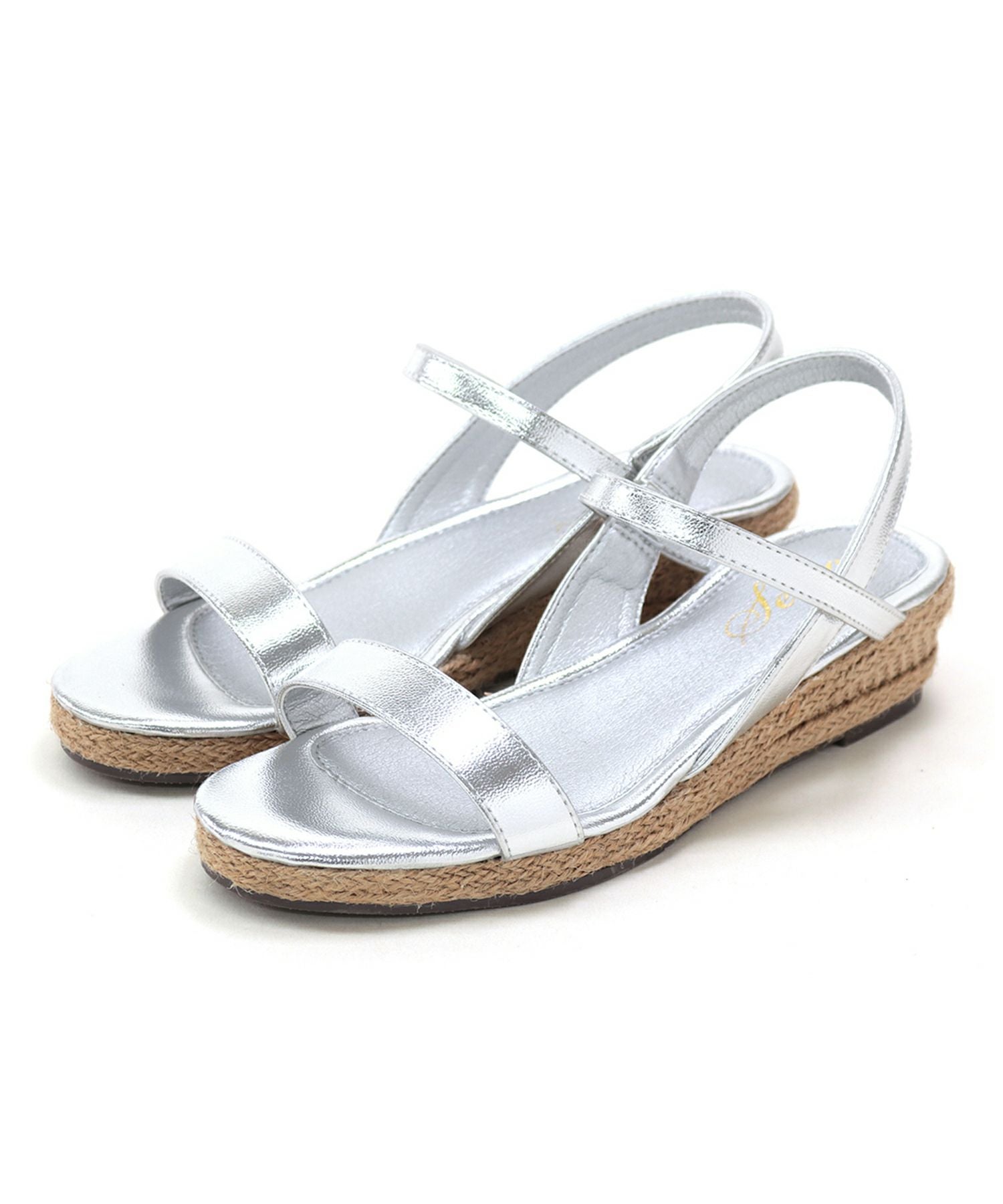 ローヒールウエッジソールサンダル/リラックスサンダル