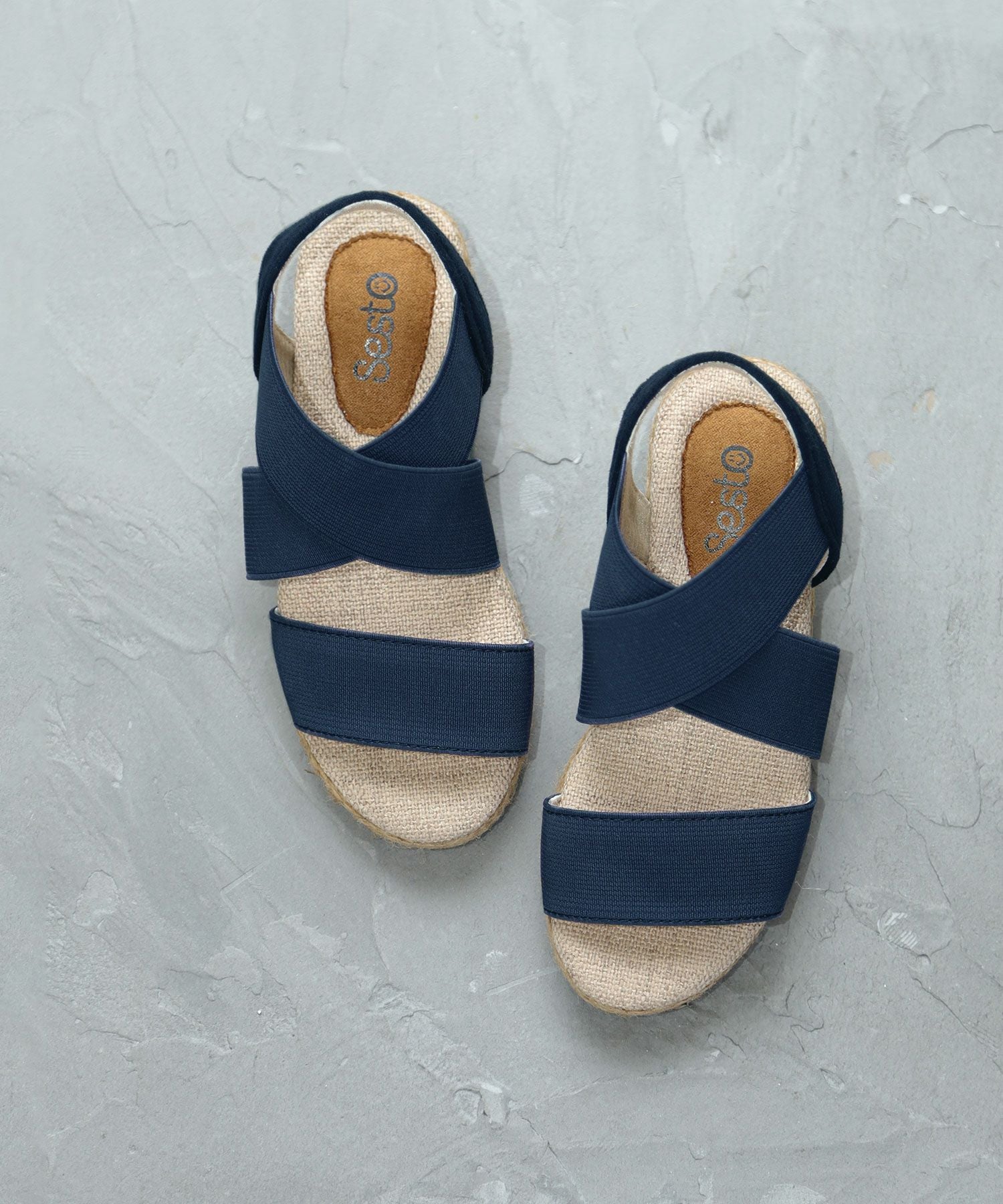 【SESTOキッズ】ママとお揃い！ゴムフィットサンダル