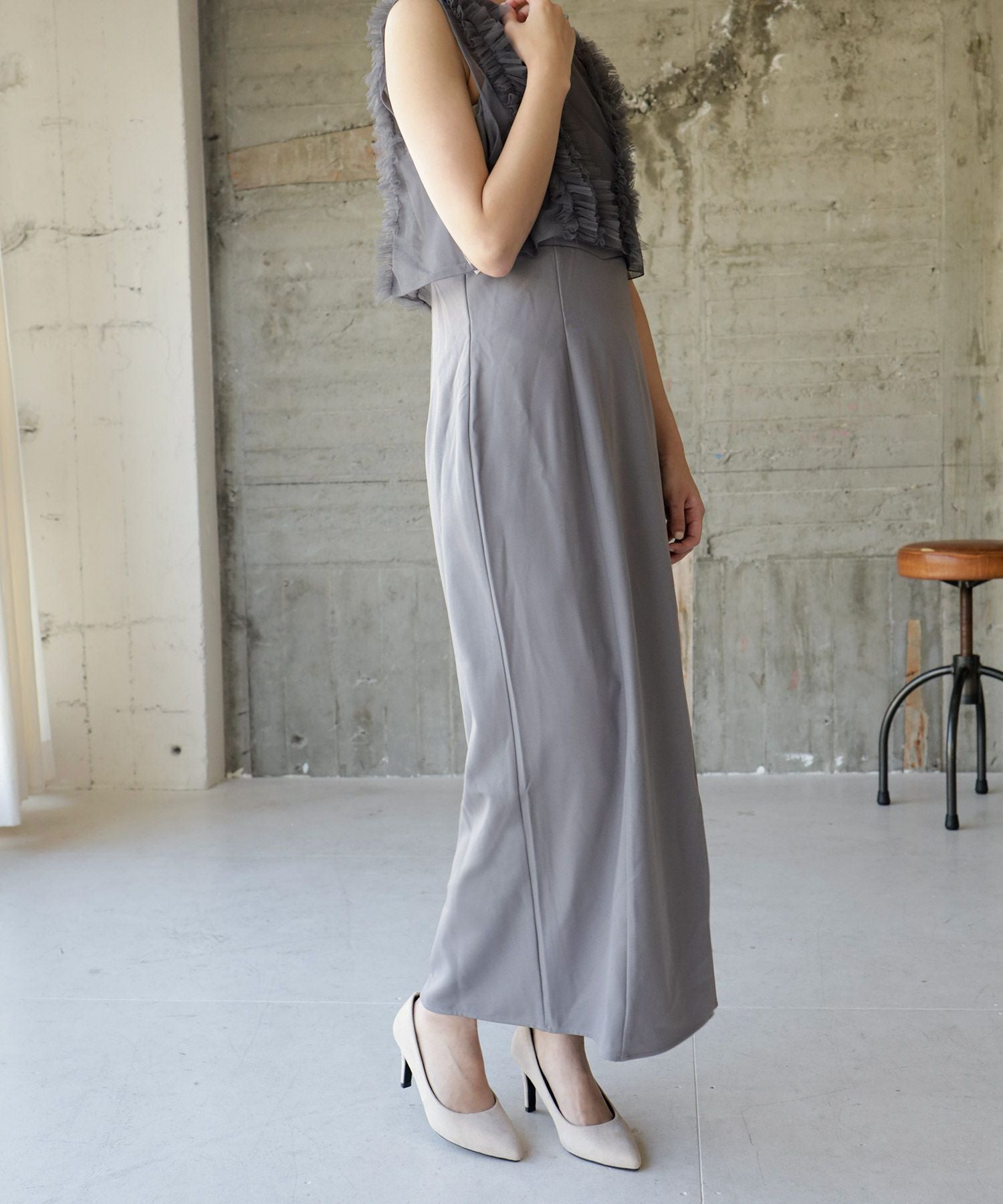 削れないかかとゴム＆高機能クッションの美脚ヒールパンプス 一部3月末頃入荷予定