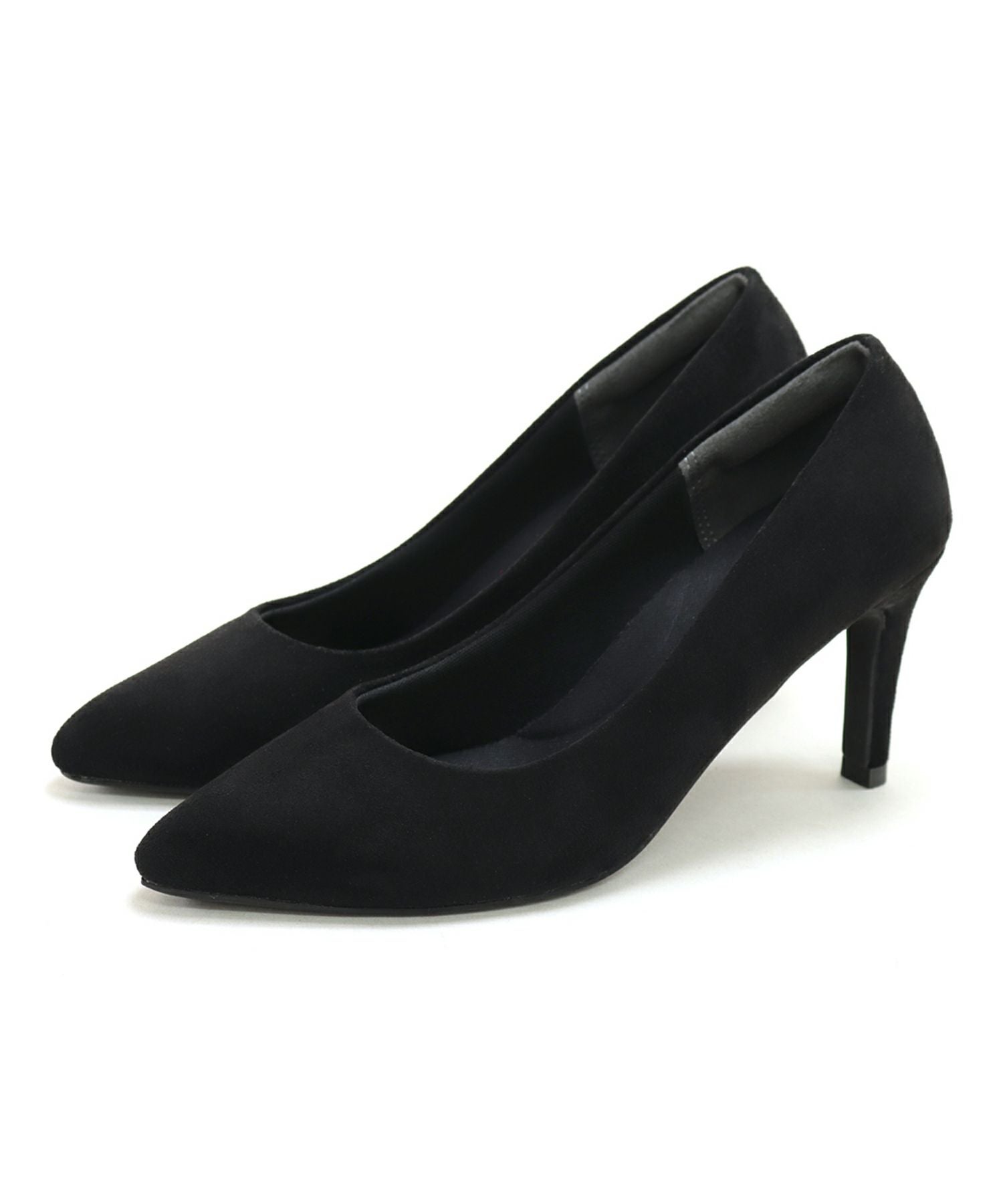 削れないかかとゴム＆高機能クッションの美脚ヒールパンプス 一部3月末頃入荷予定