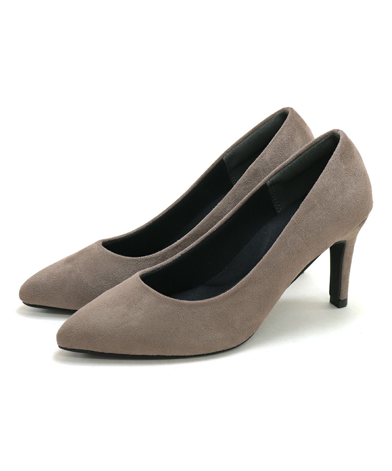 削れないかかとゴム＆高機能クッションの美脚ヒールパンプス 一部3月末頃入荷予定