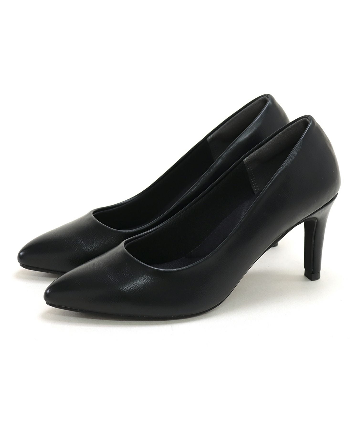 削れないかかとゴム&高機能クッションの美脚ヒールパンプス 一部3月末頃入荷予定