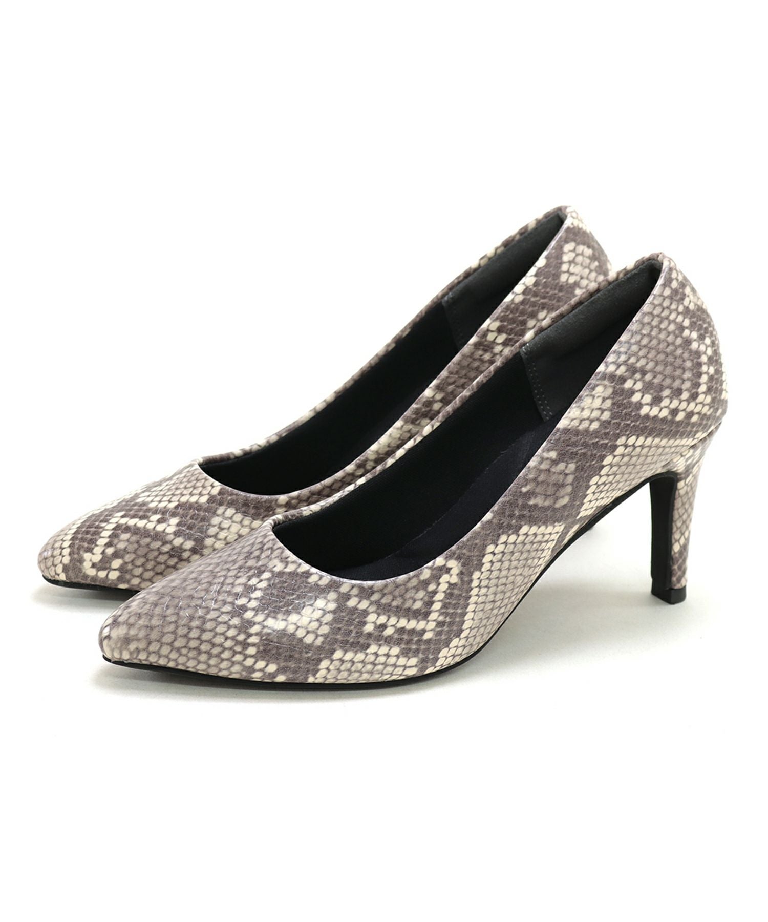 削れないかかとゴム&高機能クッションの美脚ヒールパンプス 一部3月末頃入荷予定