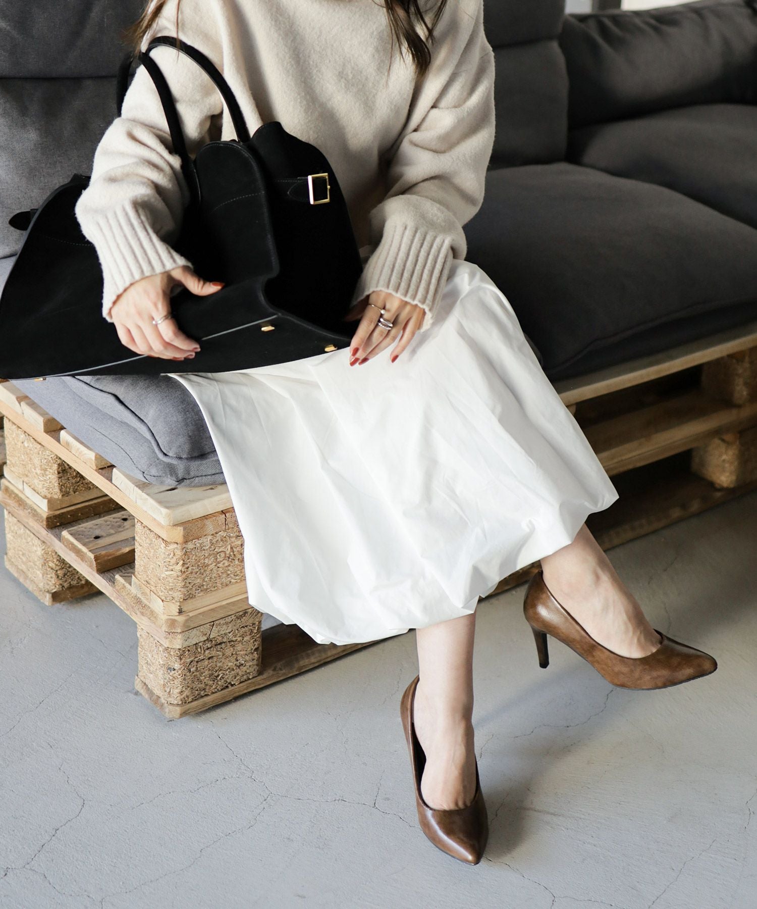 生活防水対応&削れにくいかかとゴム使用のレインパンプス/オールウェザーパンプス/晴雨兼用