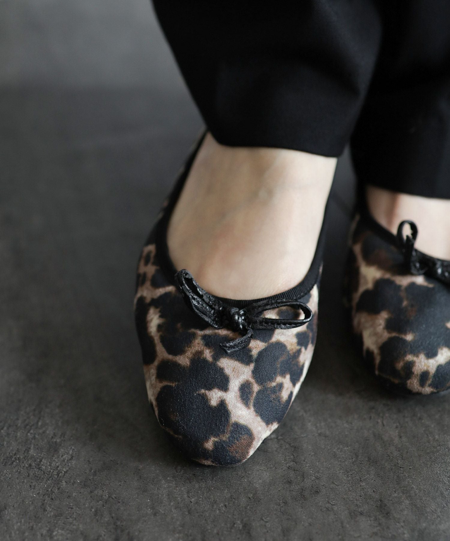 スクエアトゥバレエシューズ▲返品交換不可