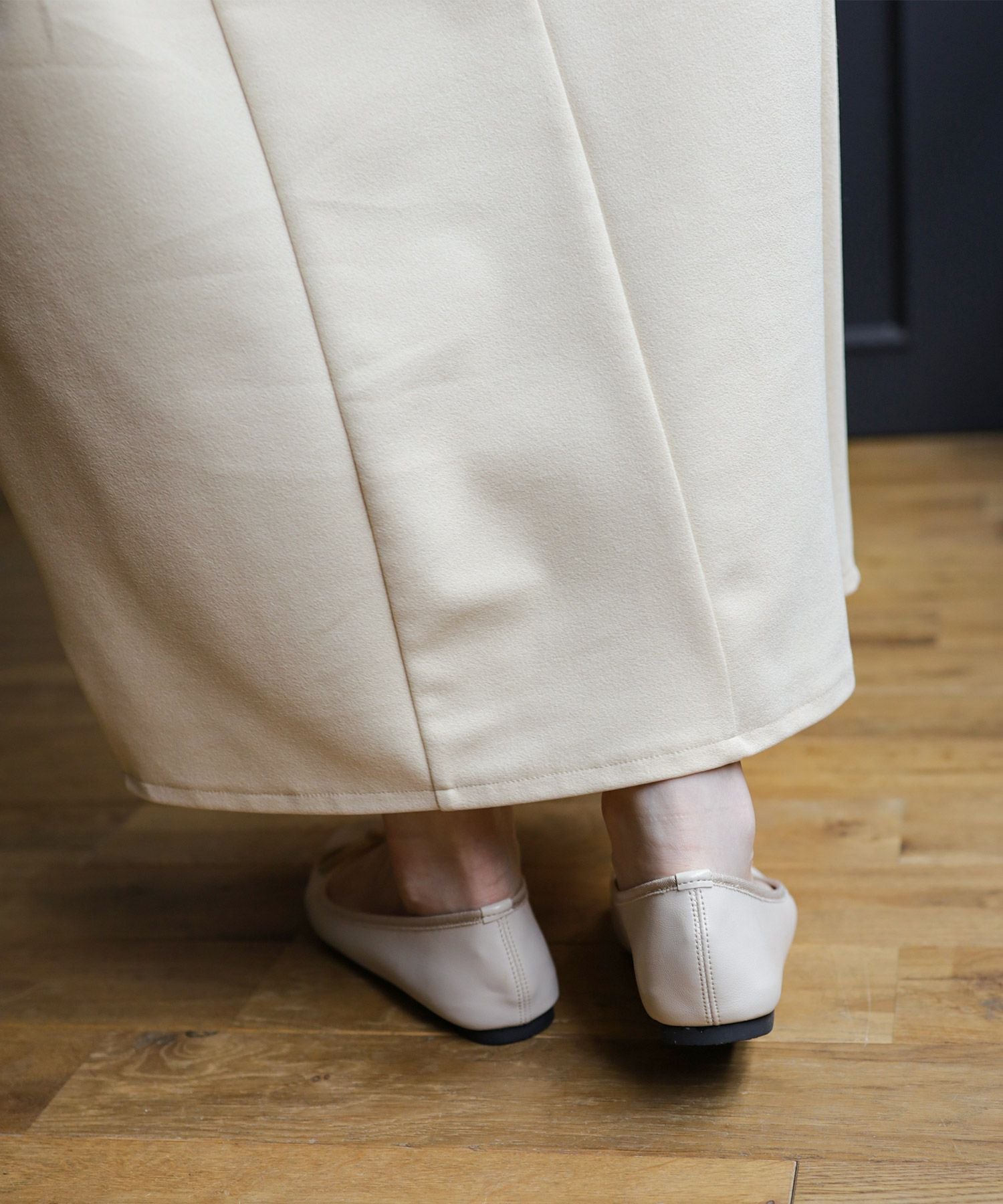 スクエアトゥバレエシューズ▲返品交換不可