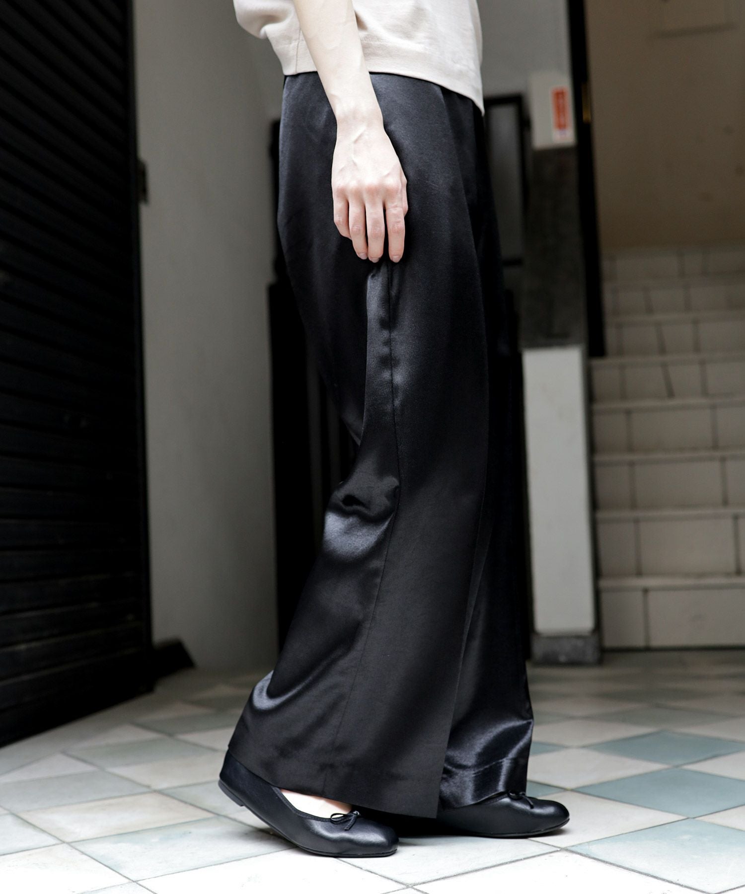 スクエアトゥバレエシューズ▲返品交換不可