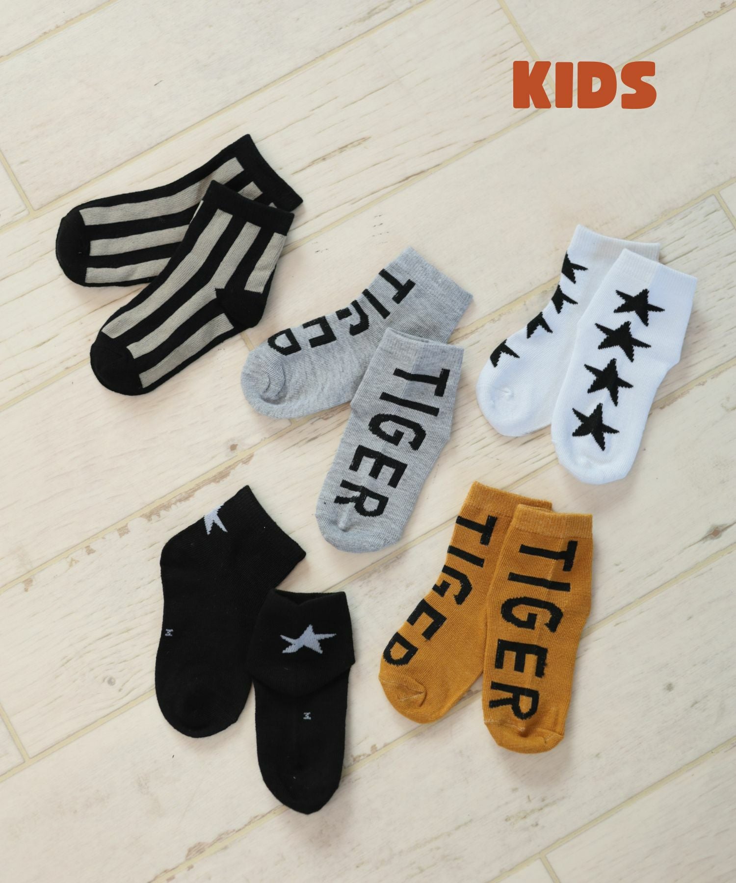 キッズ/バリエーションソックス【返品・交換不可】【5セットまでゆうパケット】