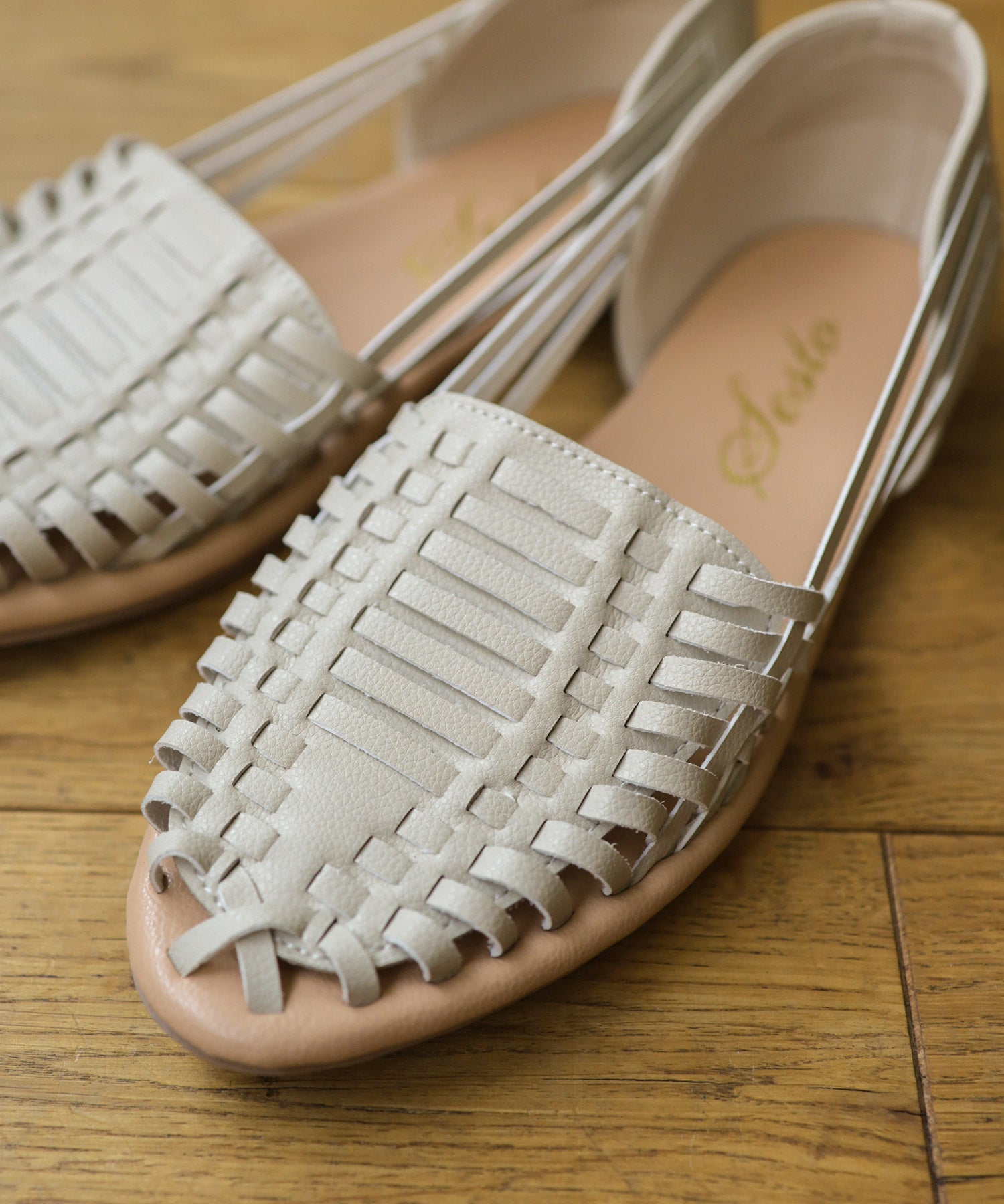 編み込みメッシュのグルカサンダル Newカラー 一部5月下旬入荷予定