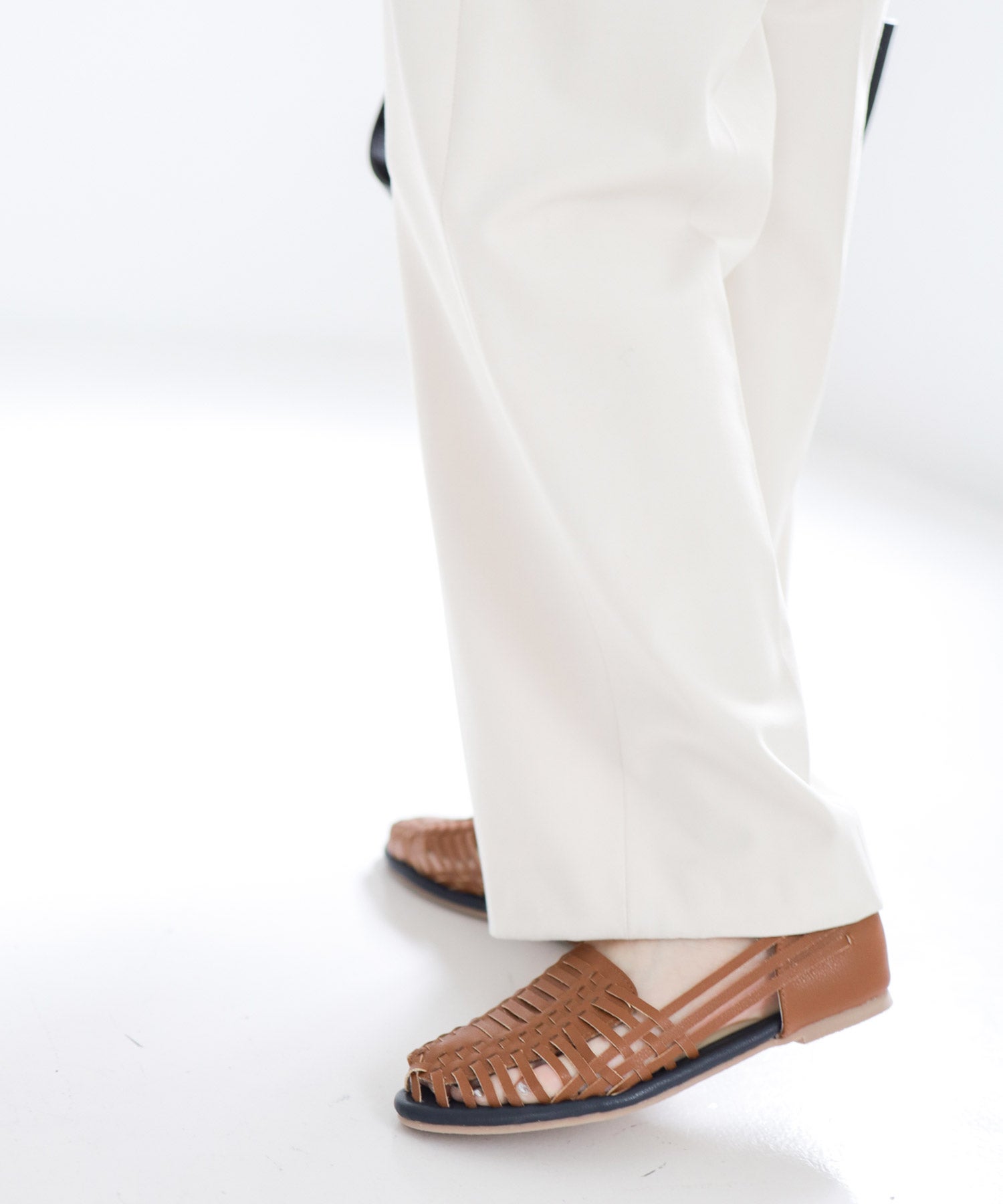 編み込みメッシュのグルカサンダル Newカラー 一部5月下旬・6月上旬入荷予定