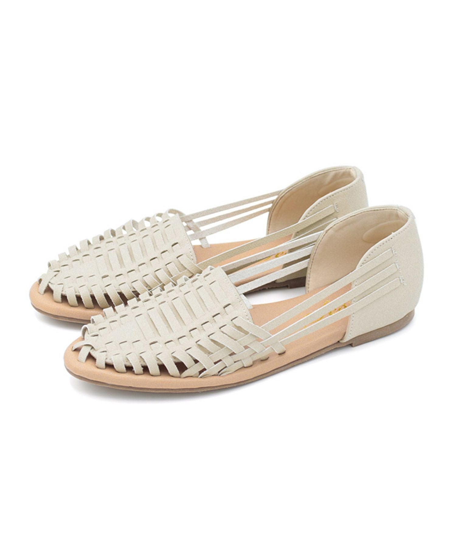 編み込みメッシュのグルカサンダル Newカラー