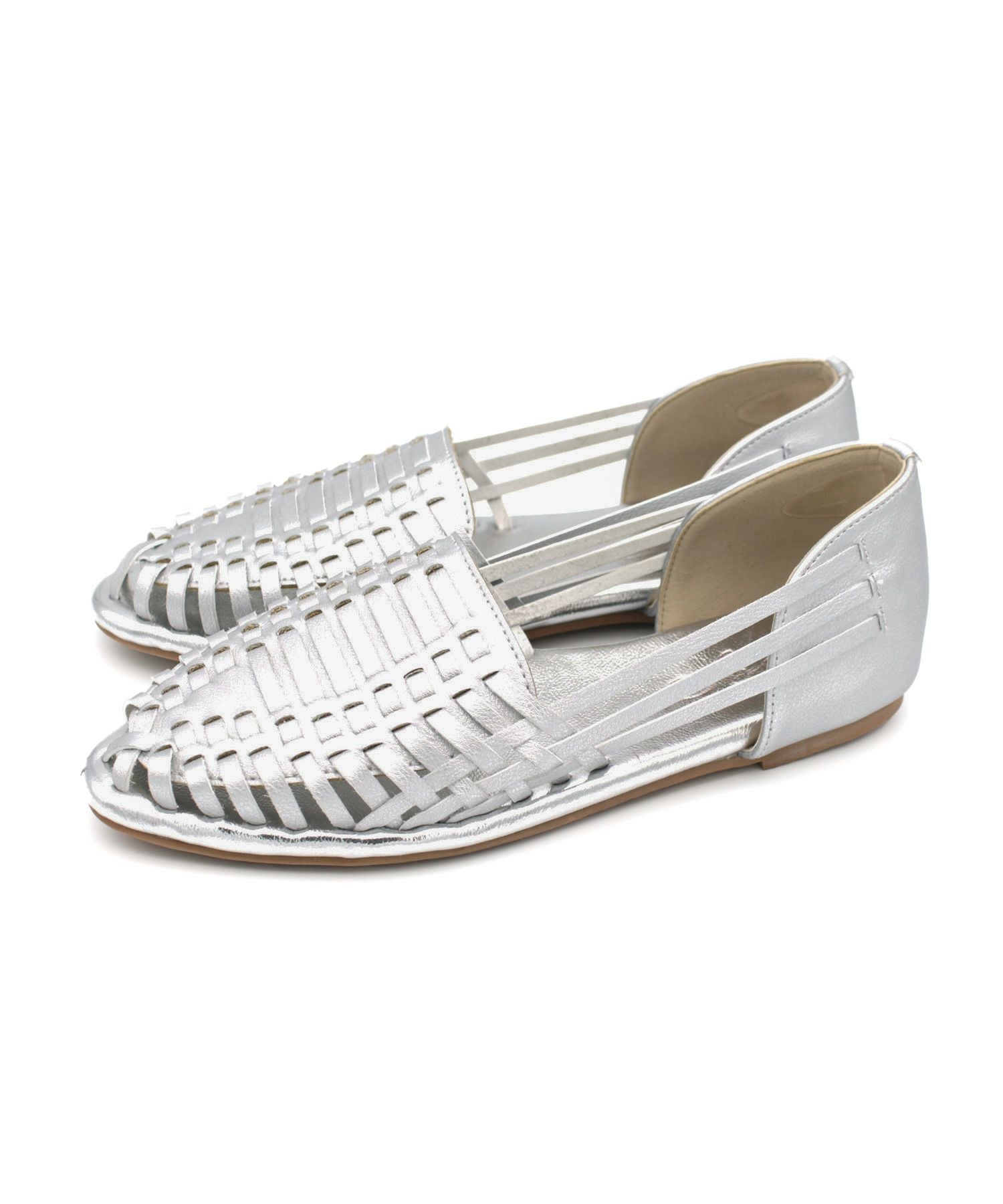 編み込みメッシュのグルカサンダル Newカラー 一部3月末頃入荷予定