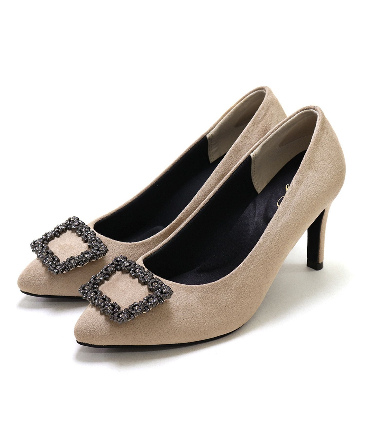 ビジューモチーフポインテッドトゥパンプス | SESTO(セスト