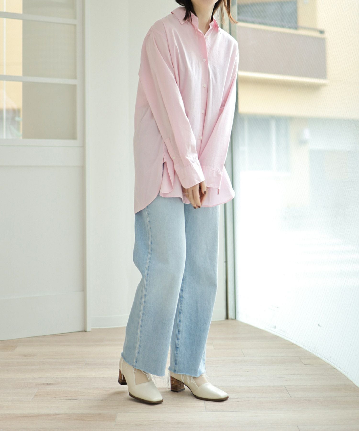 ウッドヒールのゴムフィットアンクルブーティ風パンプス【公式ショップ・ZOZOTOWN・amazon限定販売アイテム】