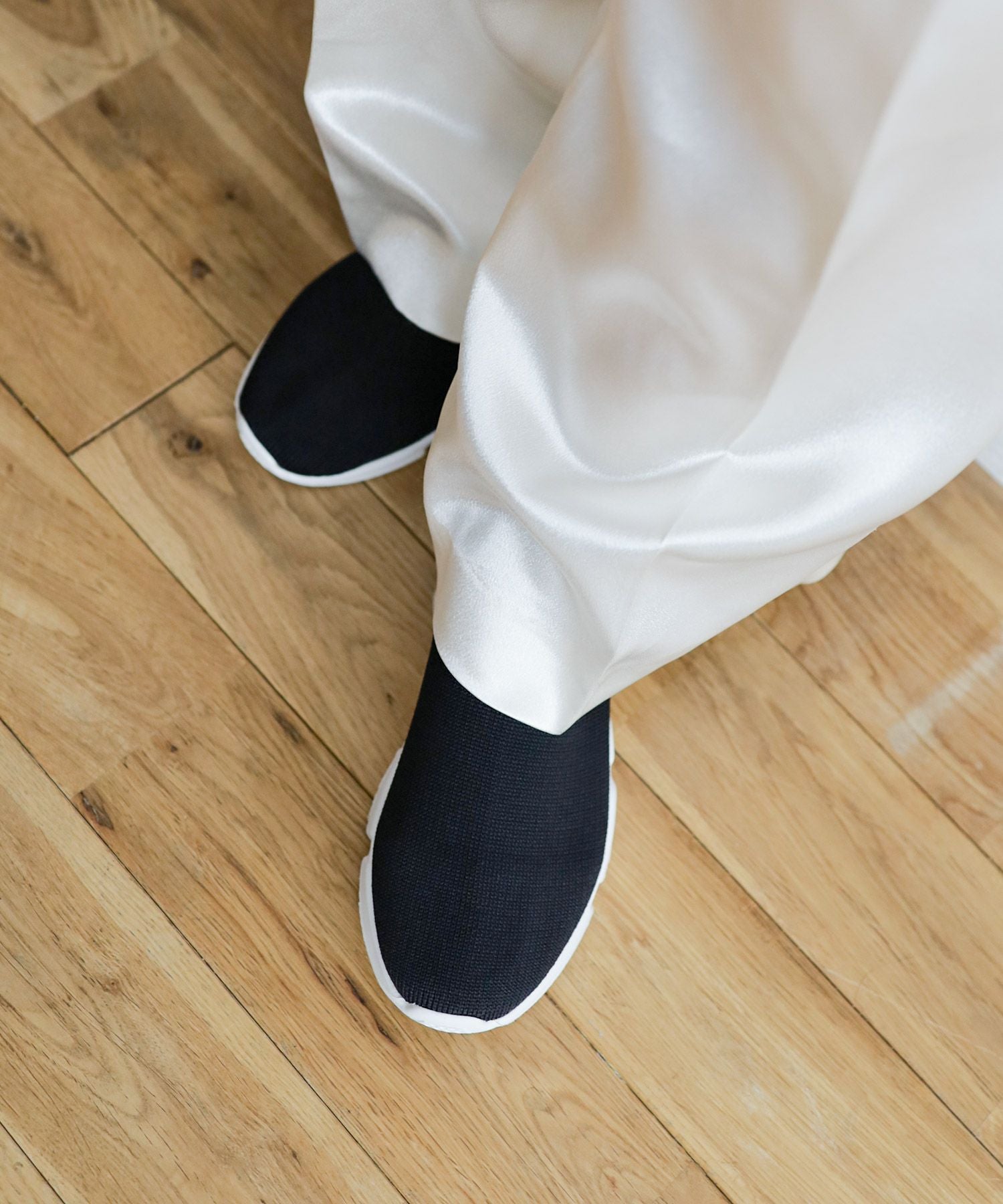 スポーティースニーカーソックスブーツ▲返品交換不可