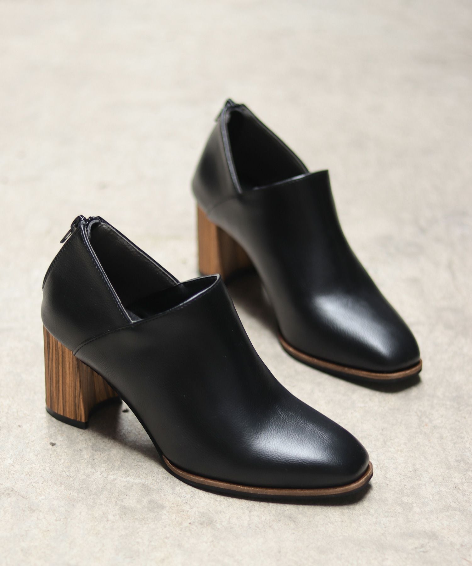 ウッドヒールブーティ 【公式ショップ・ZOZOTOWN・Amazon・ロコンド限定販売アイテム】
