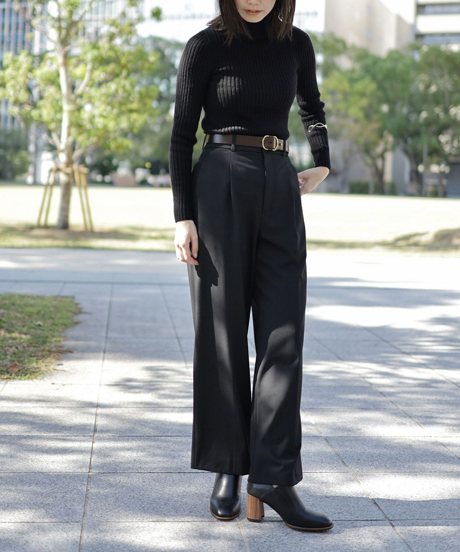 ウッドヒールブーティ 【公式ショップ・ZOZOTOWN・Amazon・ロコンド限定販売アイテム】