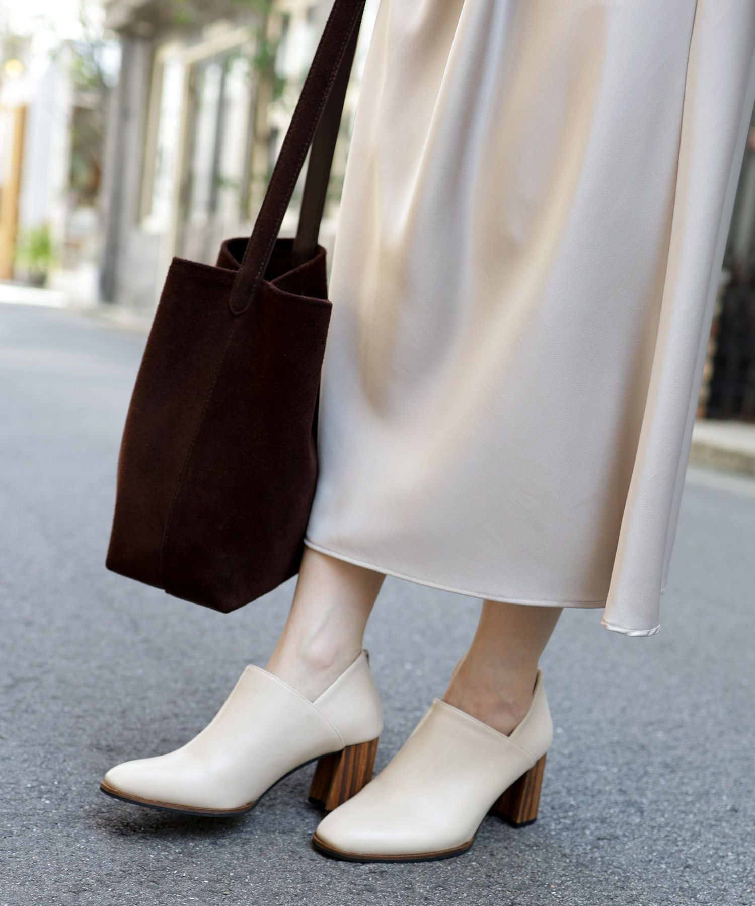 ウッドヒールブーティ 【公式ショップ・ZOZOTOWN・Amazon・ロコンド限定販売アイテム】