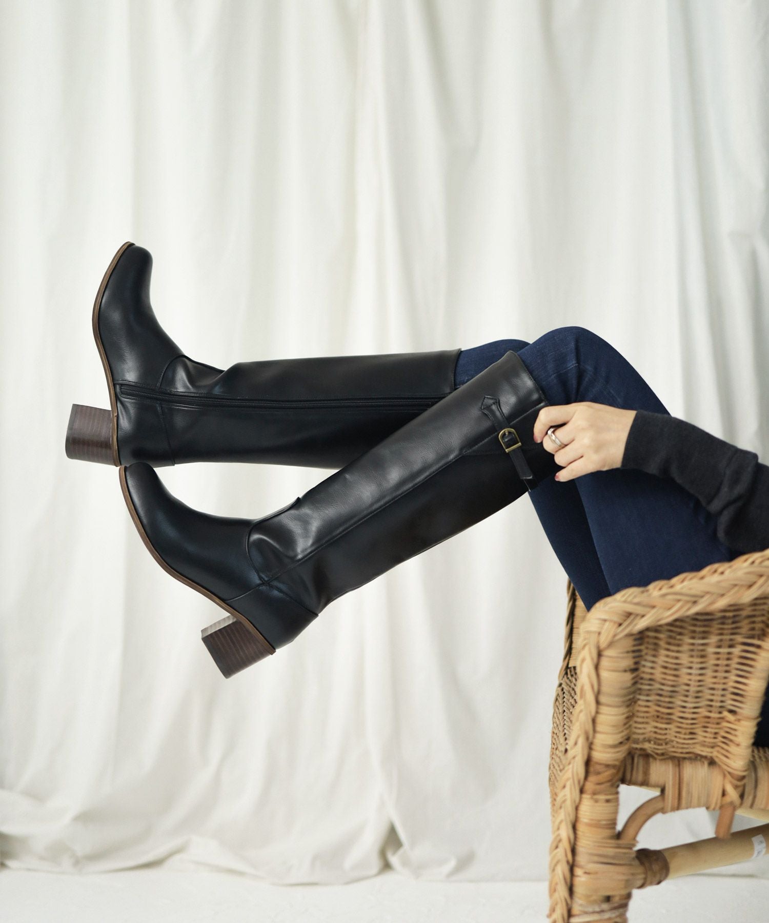 ジョッキーロングブーツ