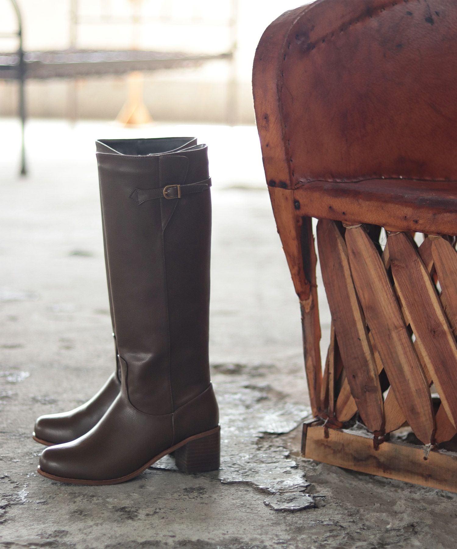 ジョッキーロングブーツ
