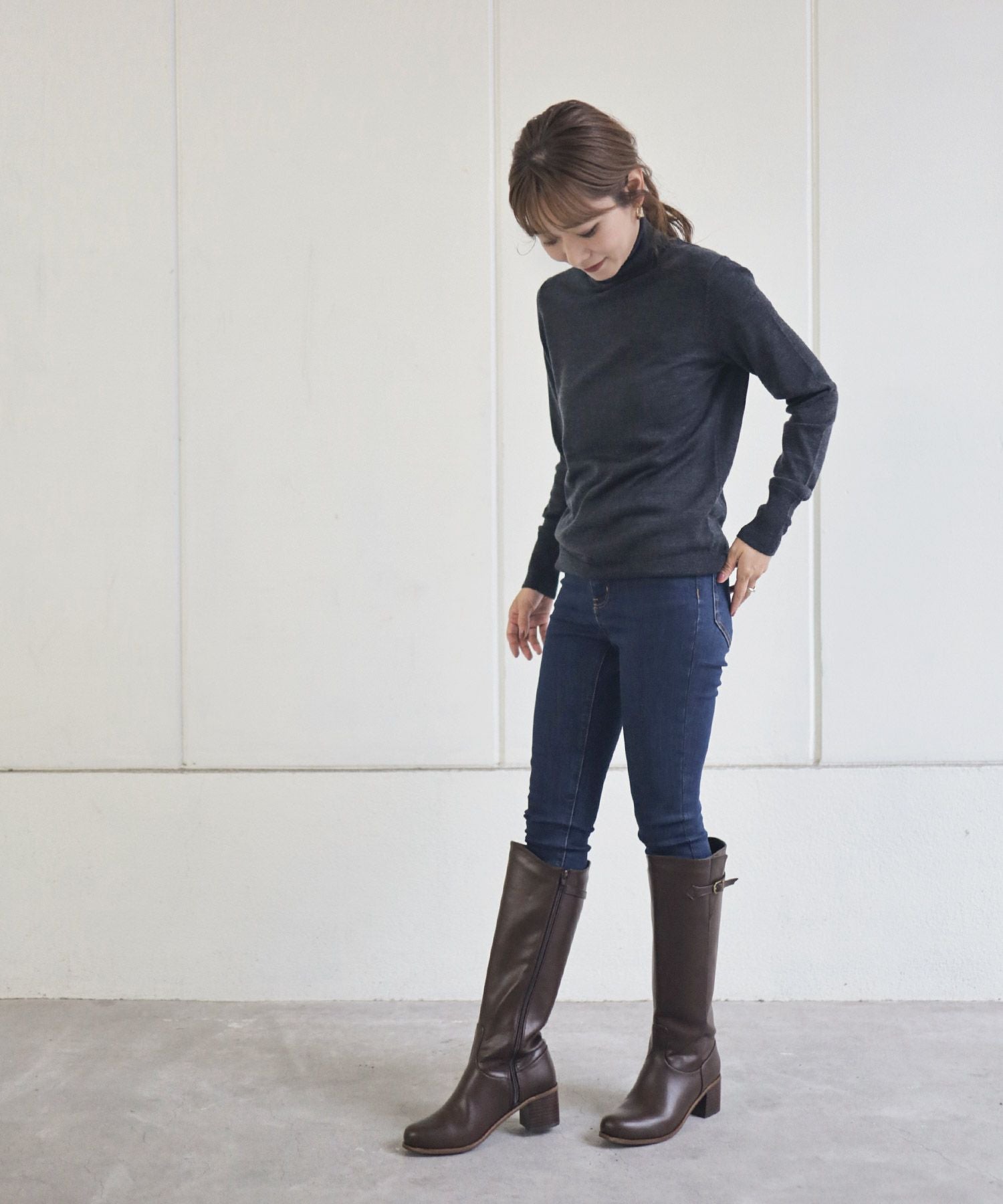 ジョッキーロングブーツ