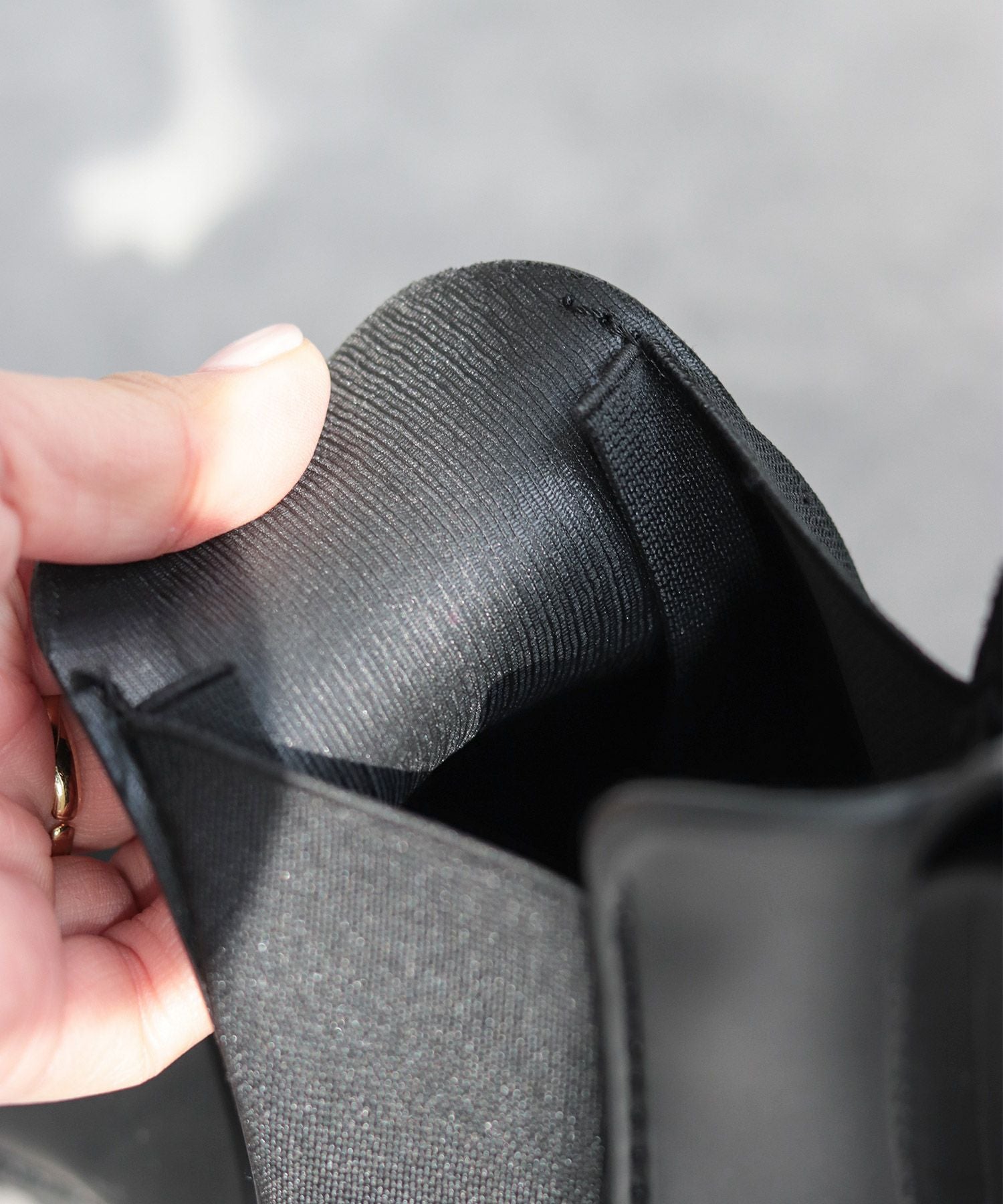 防水サイドゴアレインブーツ