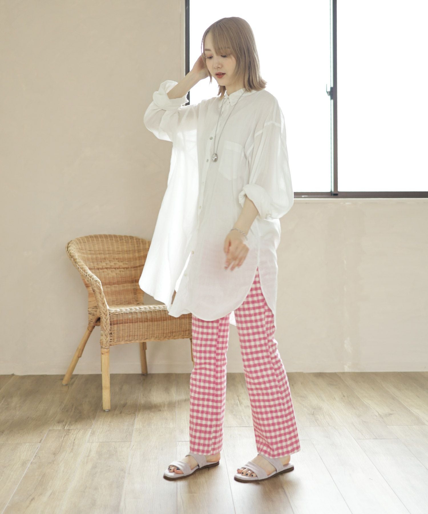 取り外しできるダブルリボンフラットミュールサンダル【1点でゆうパケット】▲返品交換不可