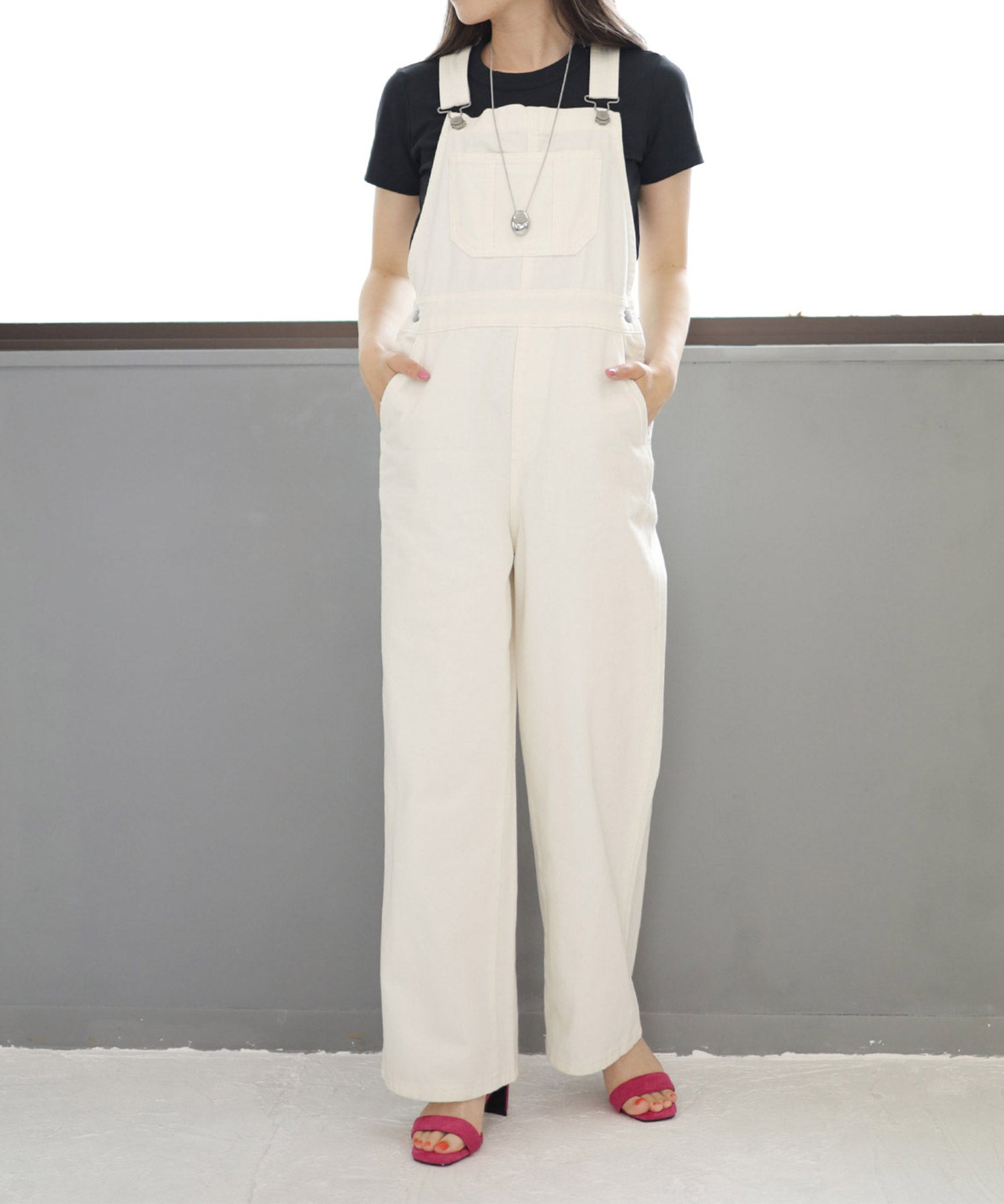 プレートヒールアンクルストラップサンダル