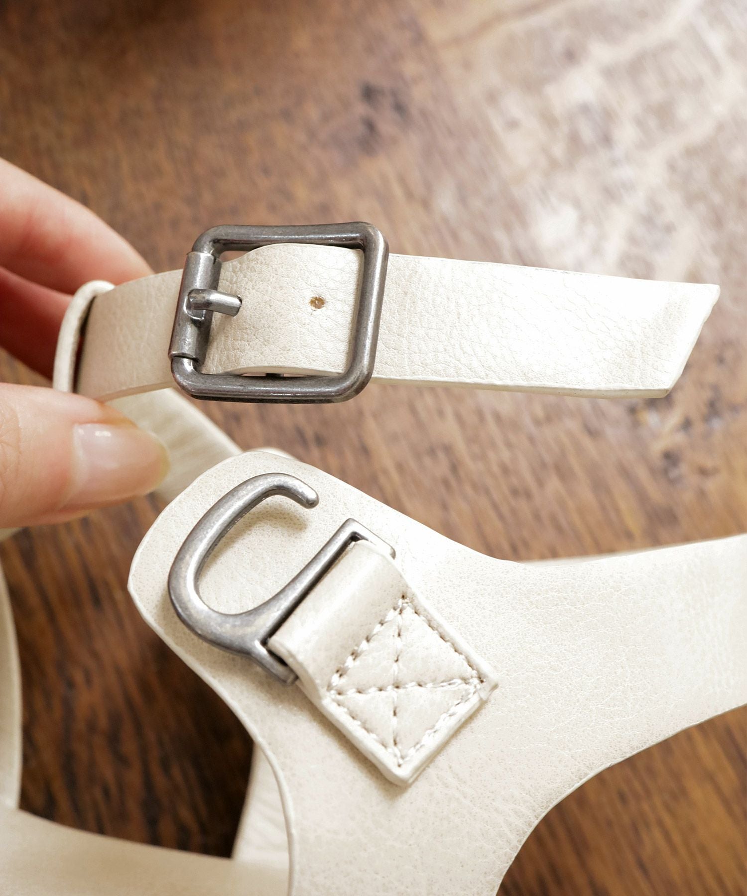 厚底ボリュームソールグルカサンダル▲返品交換不可