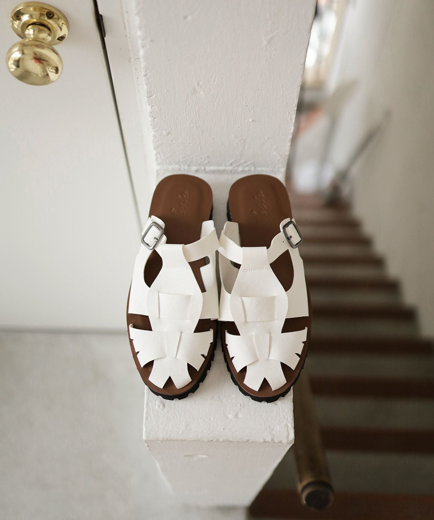 軽量EVAタンクソールのグルカスリッパサンダル▲返品交換不可