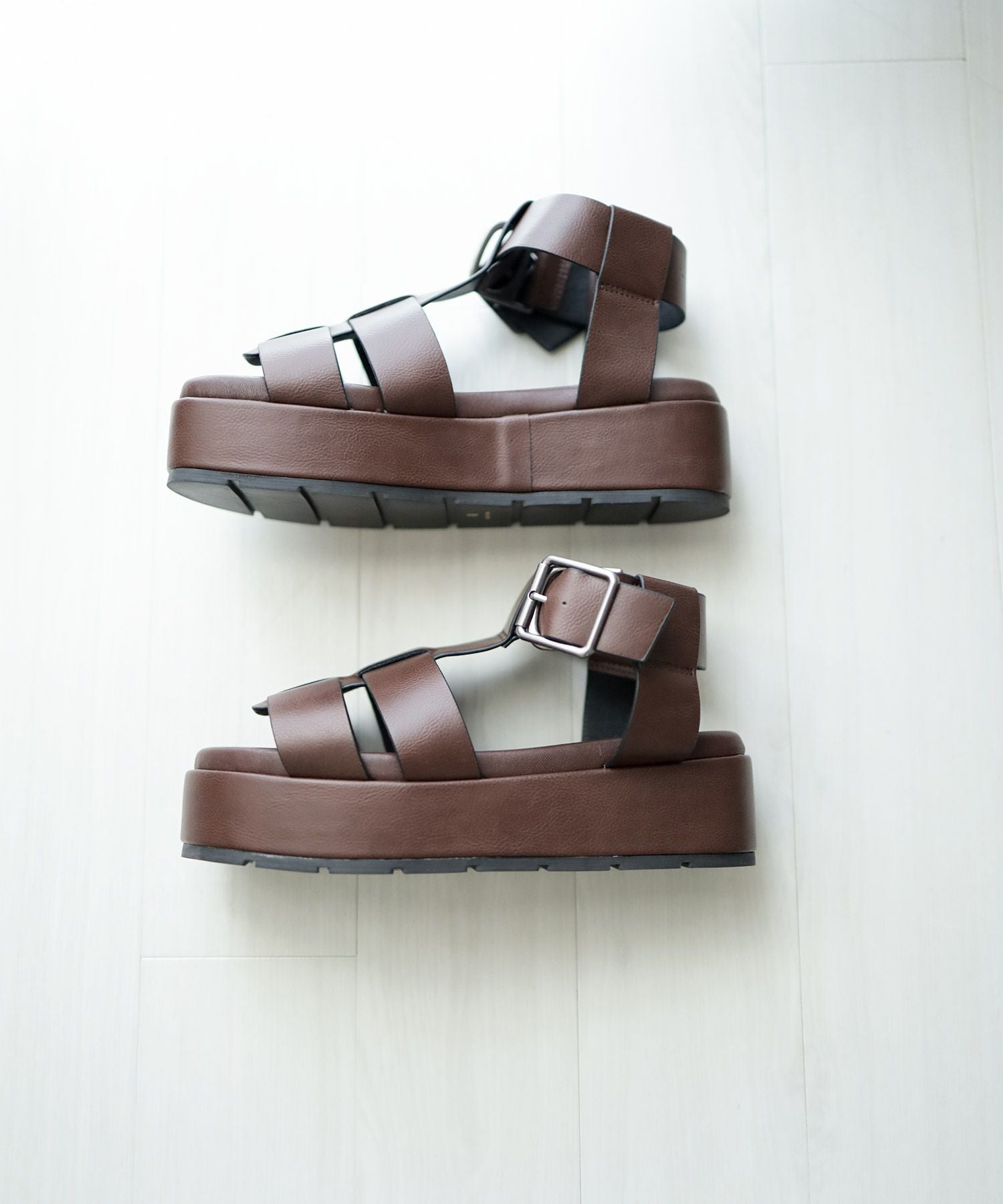 厚底グルカサンダル▲返品交換不可