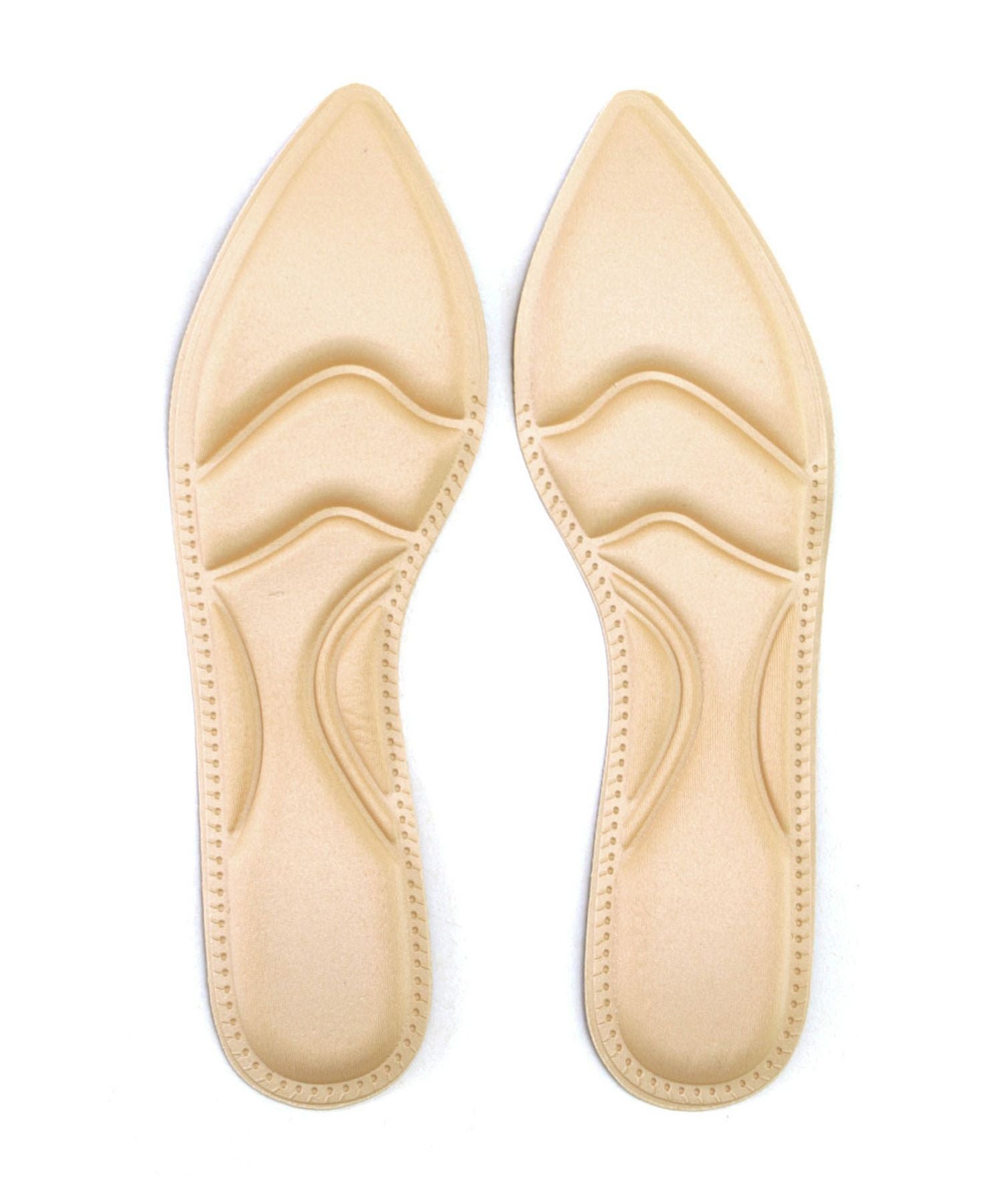 ポインテッドトゥ用クッションインソール/サイズ調整でも使用可【返品・交換不可】【3セットまでゆうパケット可】