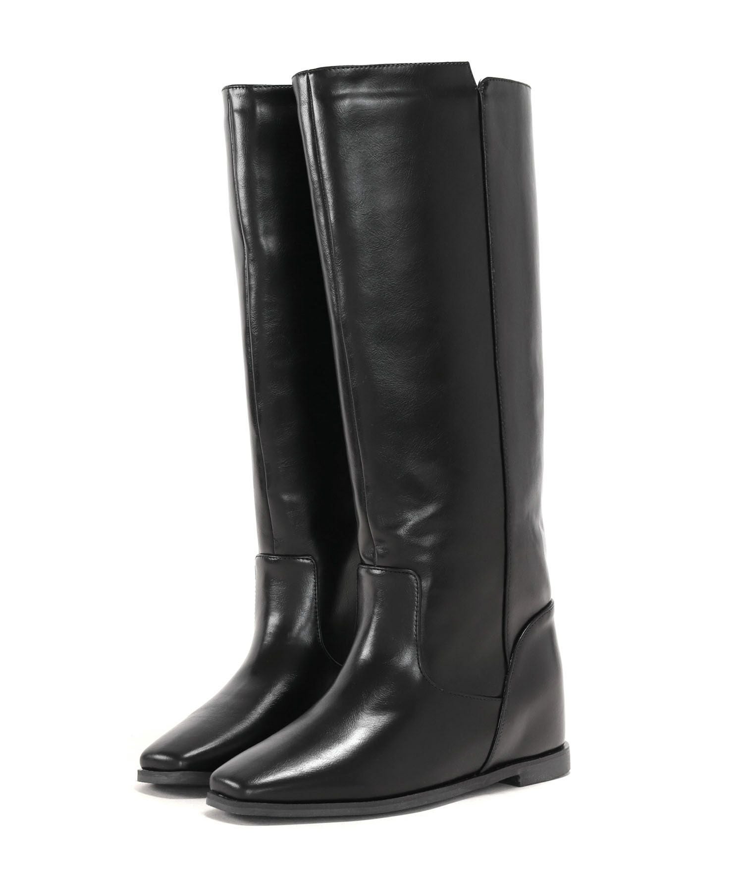 3cmインヒール入り！ストレートロングブーツ | SESTO(セスト