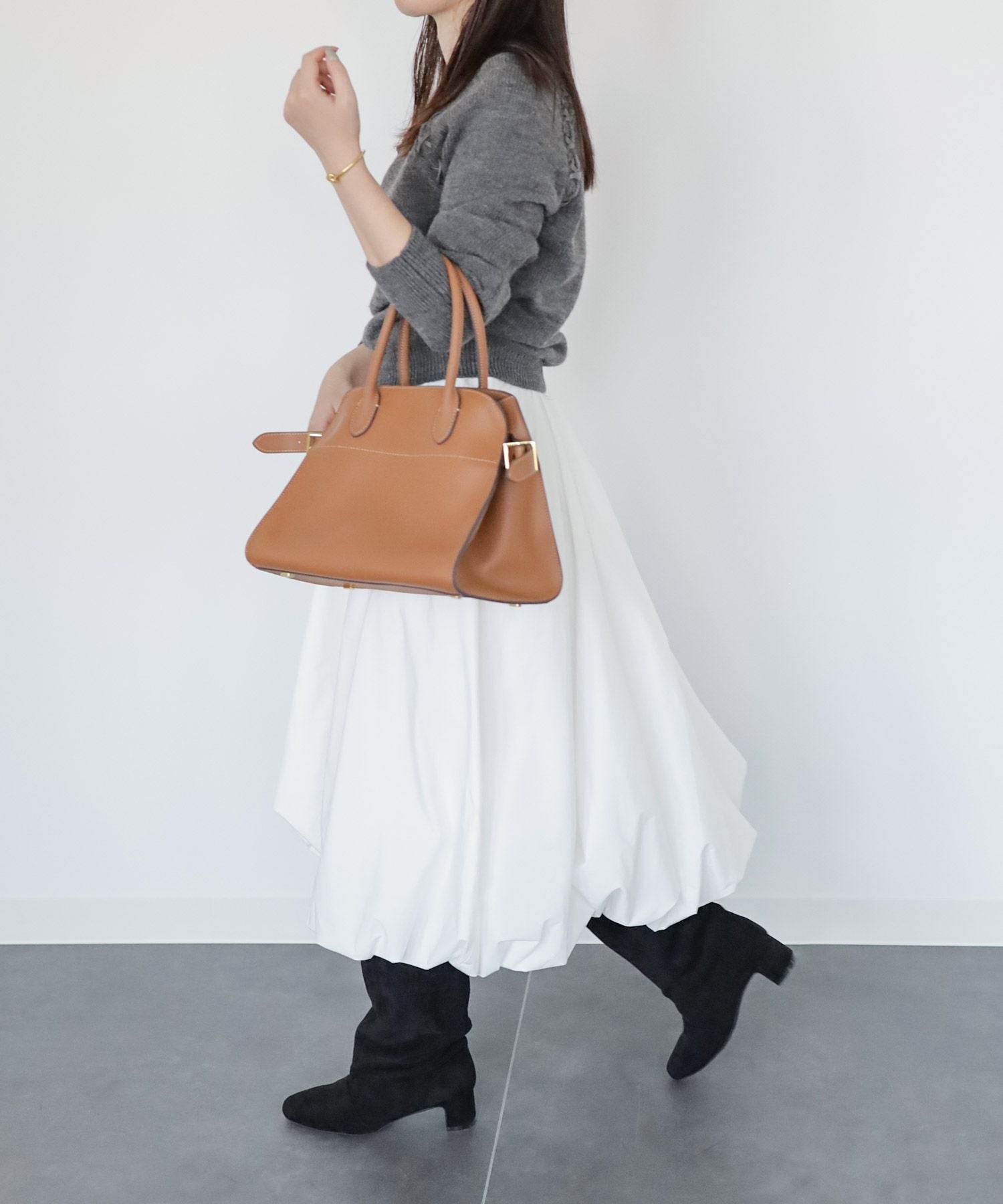 ワイドシャフトミドルヒールロングブーツ 【公式ショップ・ZOZOTOWN限定販売アイテム】 Newカラー