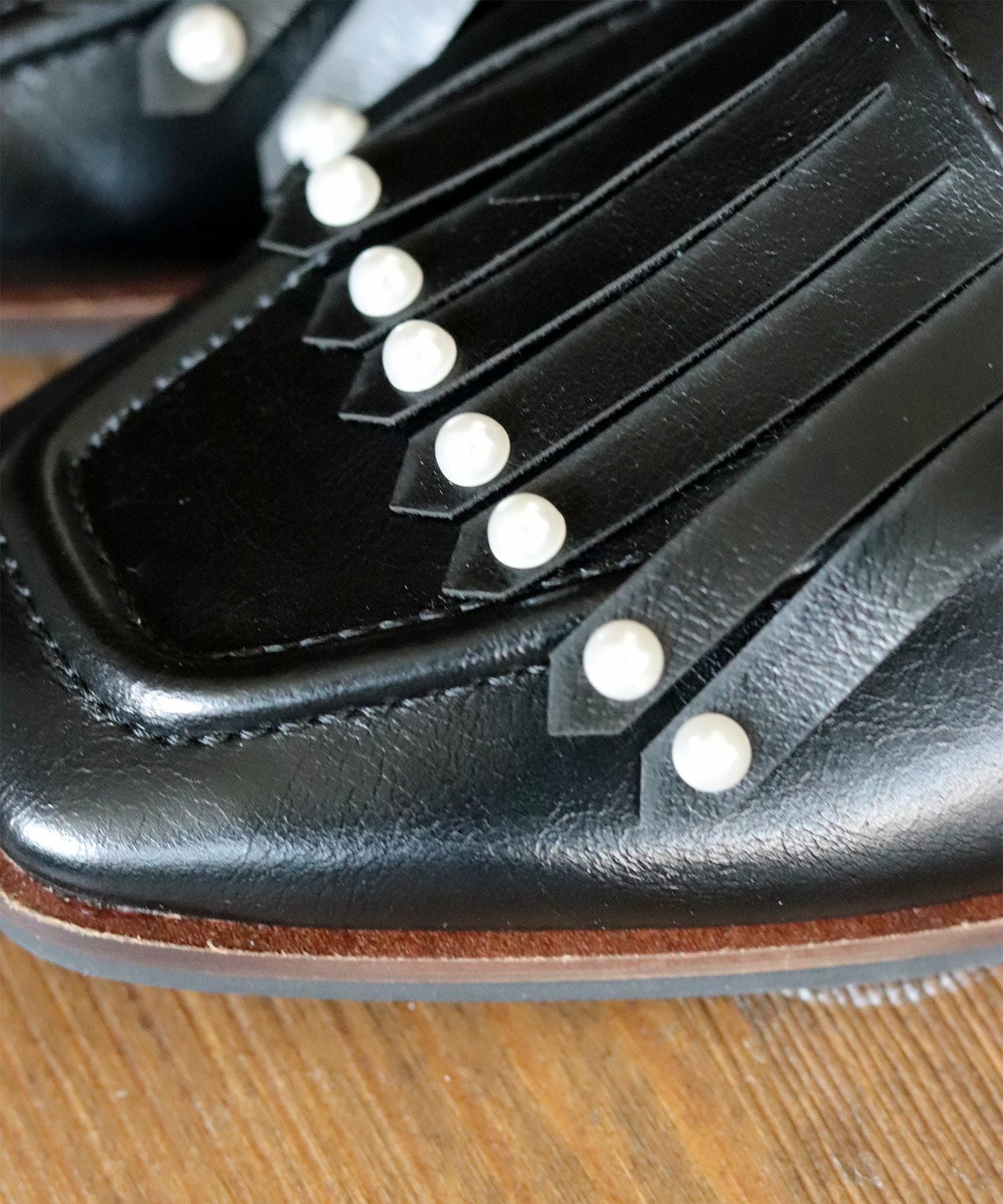 パールタッセルローヒールローファーパンプス【公式ショップ・ZOZOTOWN・Amazon限定販売アイテム】