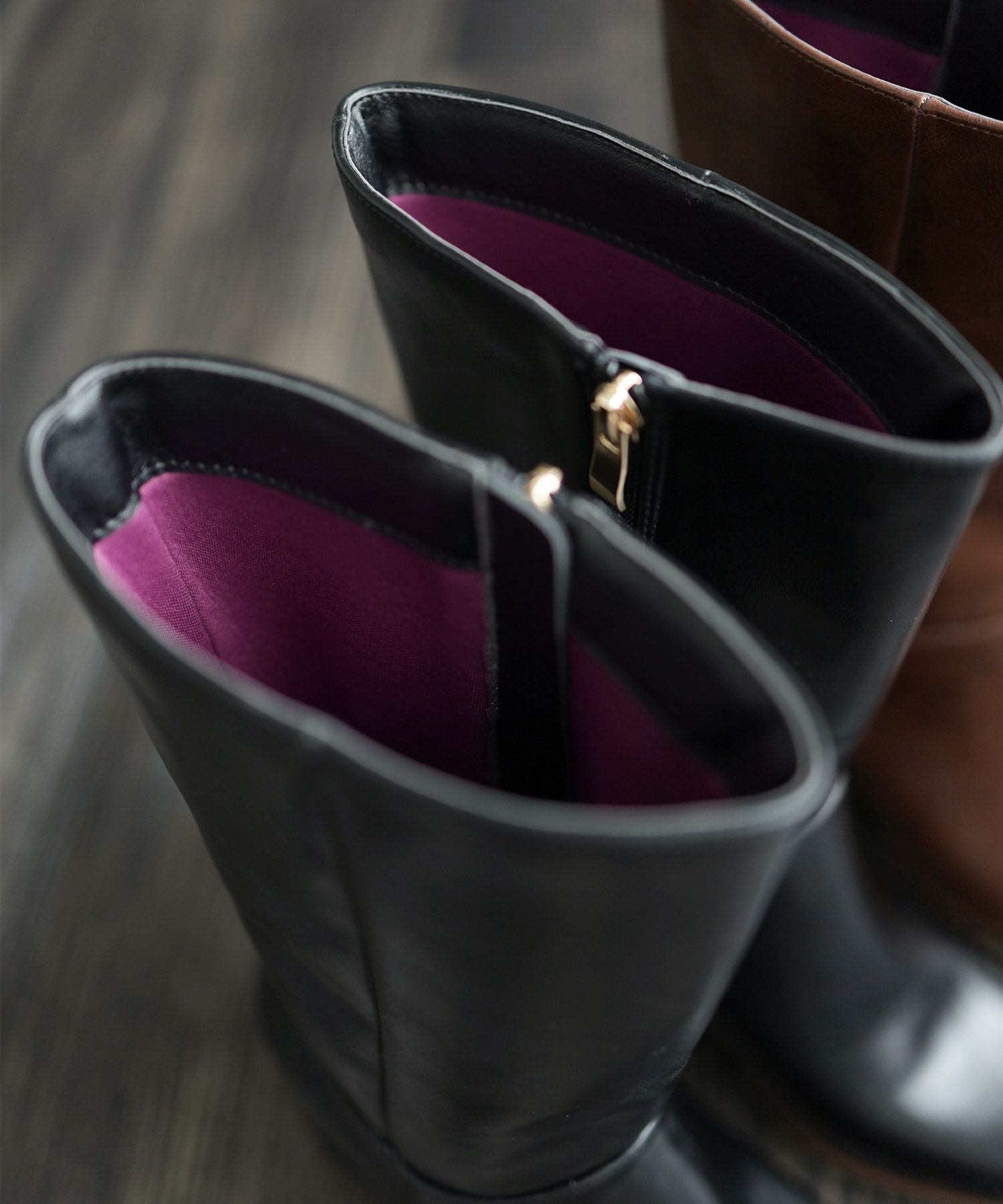 チャンキーヒールミドルブーツ【公式ショップ・ZOZOTOWN・Amazon限定販売アイテム】▲返品不可